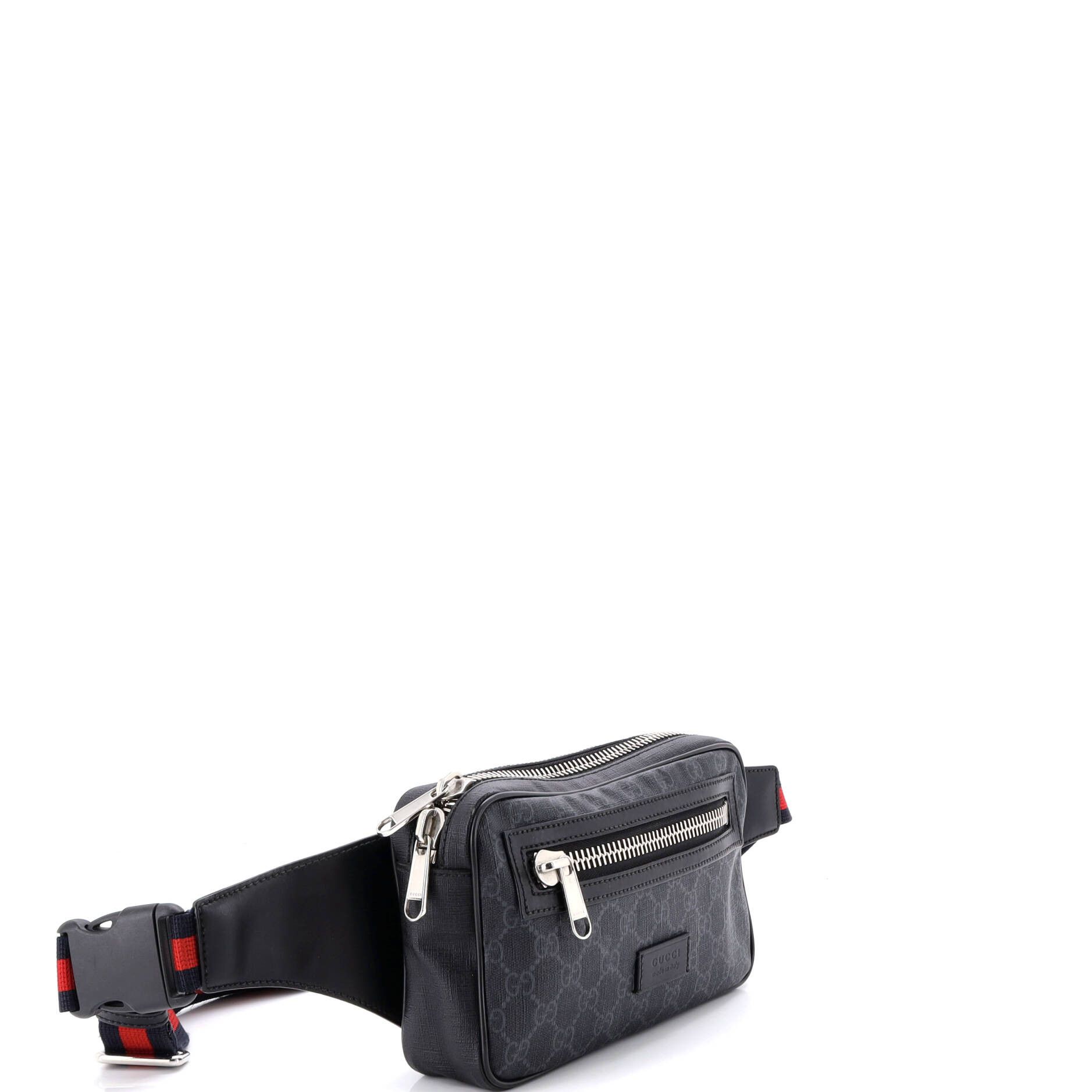 Gucci Soft Zip Belt Bag GG Coated Canvas Small Size ONE SIZE - 1 Thumbnail