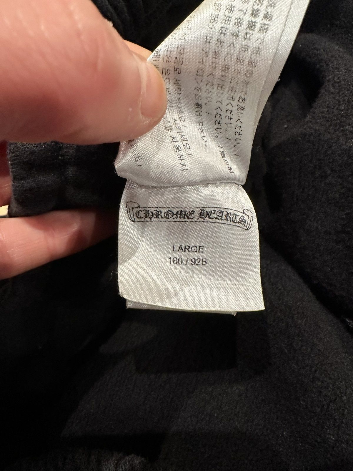 Chrome Hearts Chrome Hearts Sweatpants Black Size Large Size US 34 / EU 50 - 4 Thumbnail