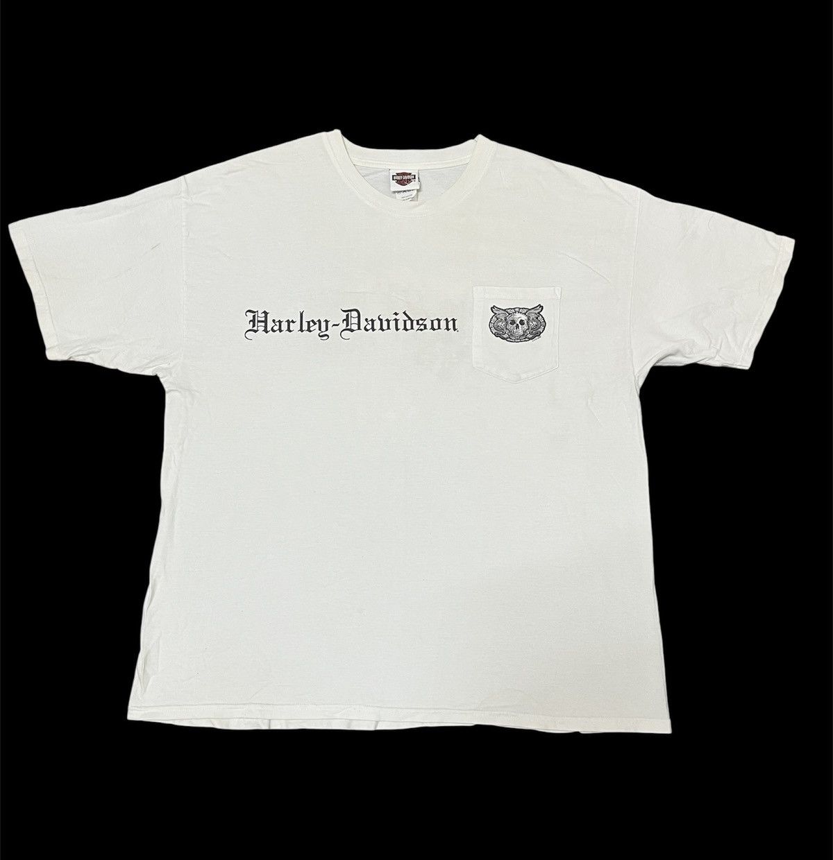 Harley Davidson Vintage 2000 Harley Davidson "Beartooth" Big Size T-Shirt Size US XXL / EU 58 / 5 - 2 Thumbnail