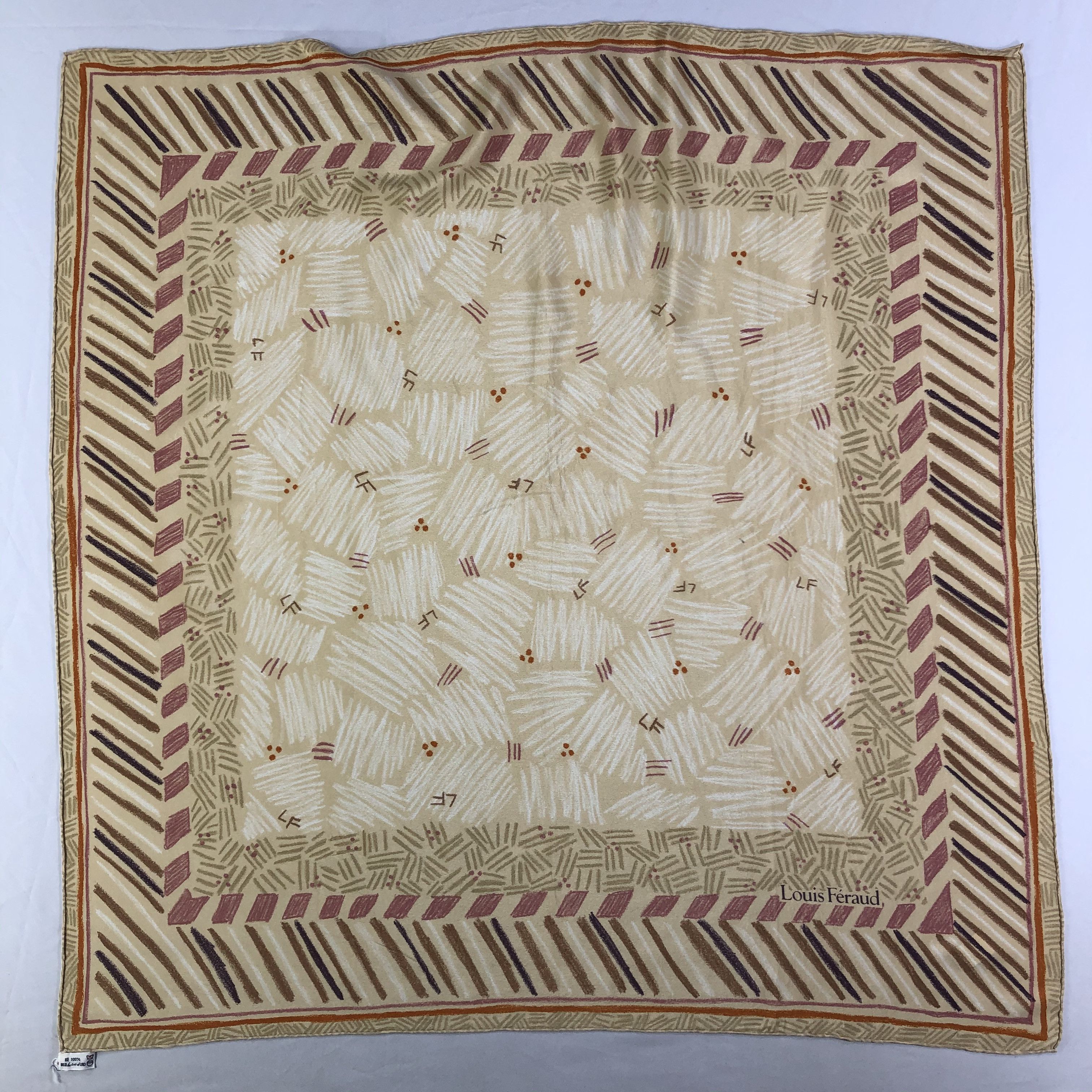Louis Feraud × Vintage Vintage Louis Feraud Silk Scarf Size ONE SIZE - 2 Thumbnail