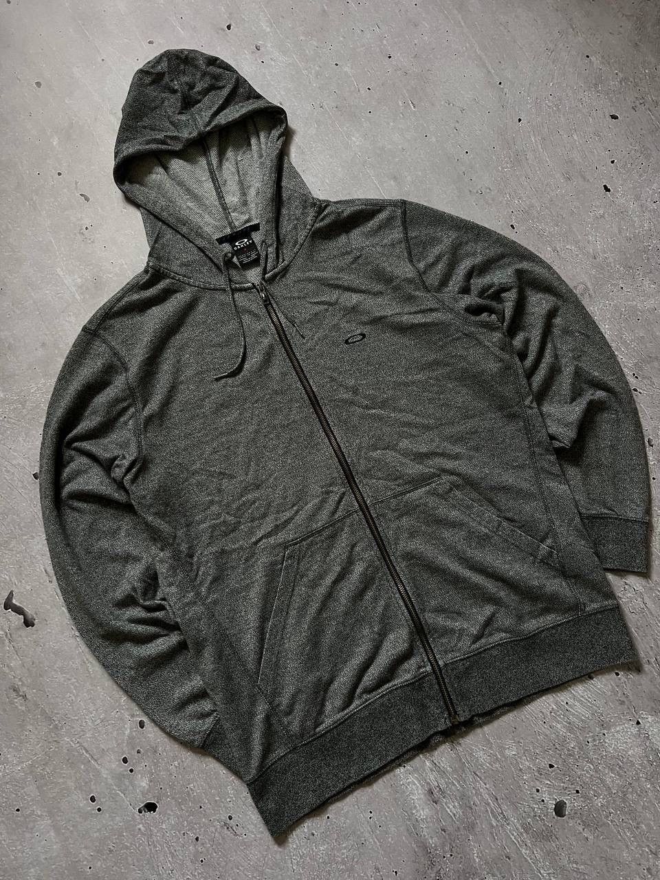 Oakley Oakley Sweater Gray Performance Full Zip Knit Sweatshirt L Size US L / EU 52-54 / 3 - 1 Thumbnail