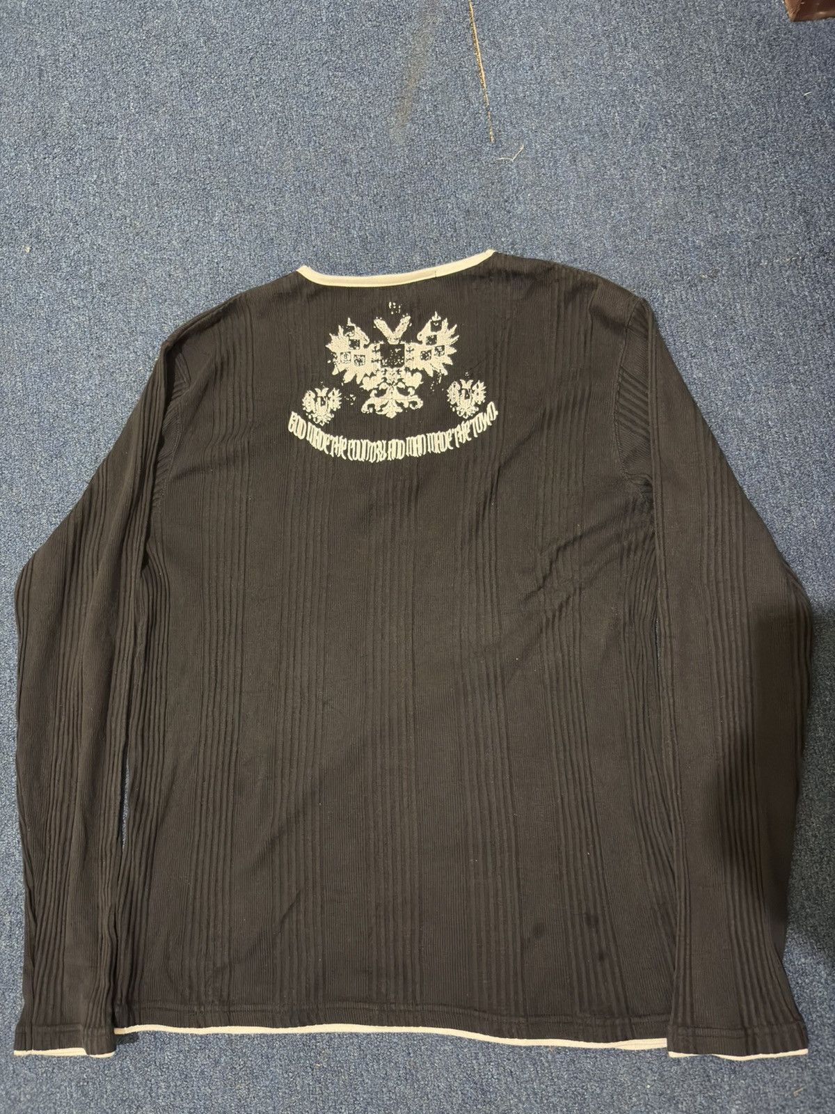 Japanese Brand Double layer longsleeve poem age core ifsixwasnine style Size US L / EU 52-54 / 3 - 2 Thumbnail