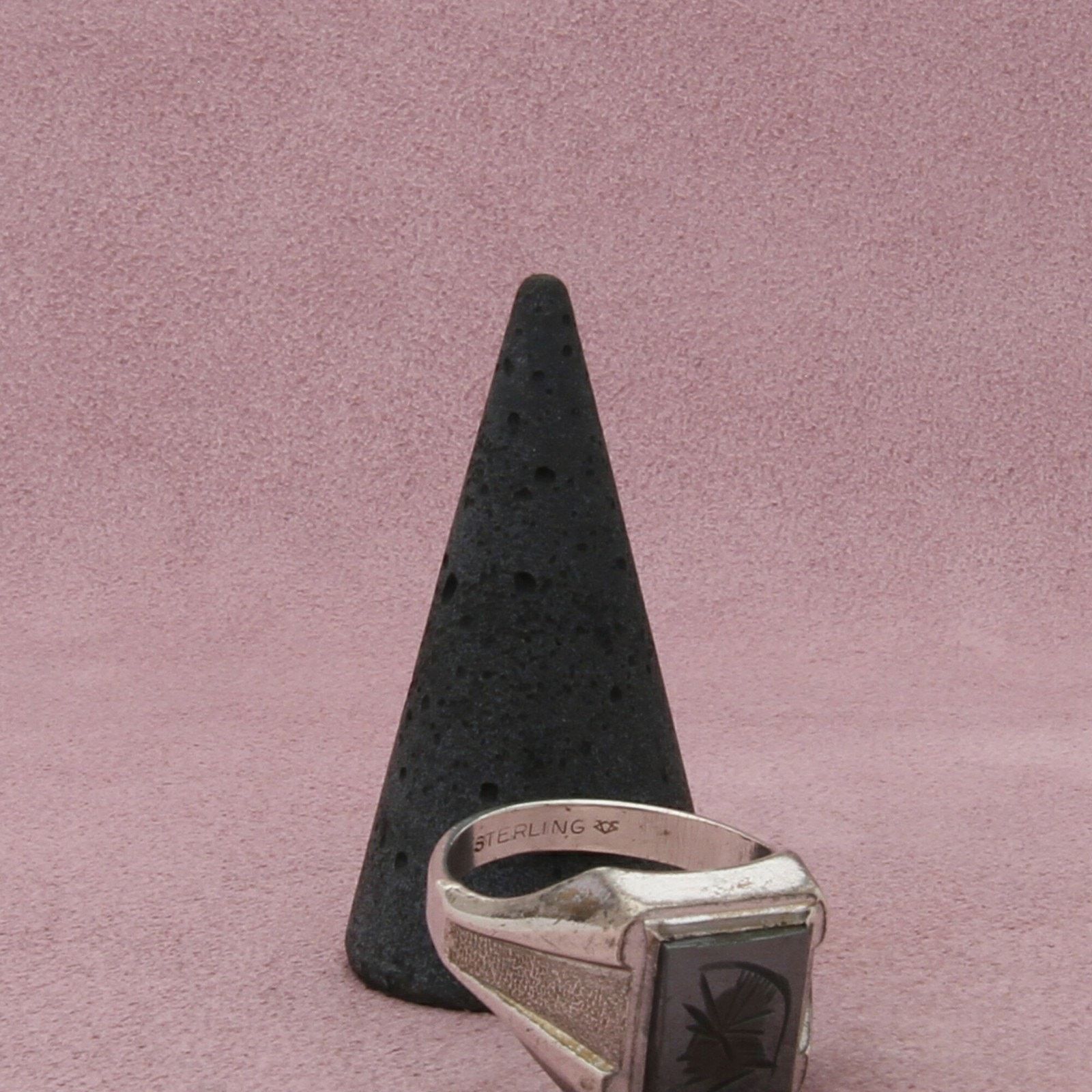 Sterling Silver sterling silver mens intaglio trojan warrior ring size 12.5 Size ONE SIZE - 5 Thumbnail