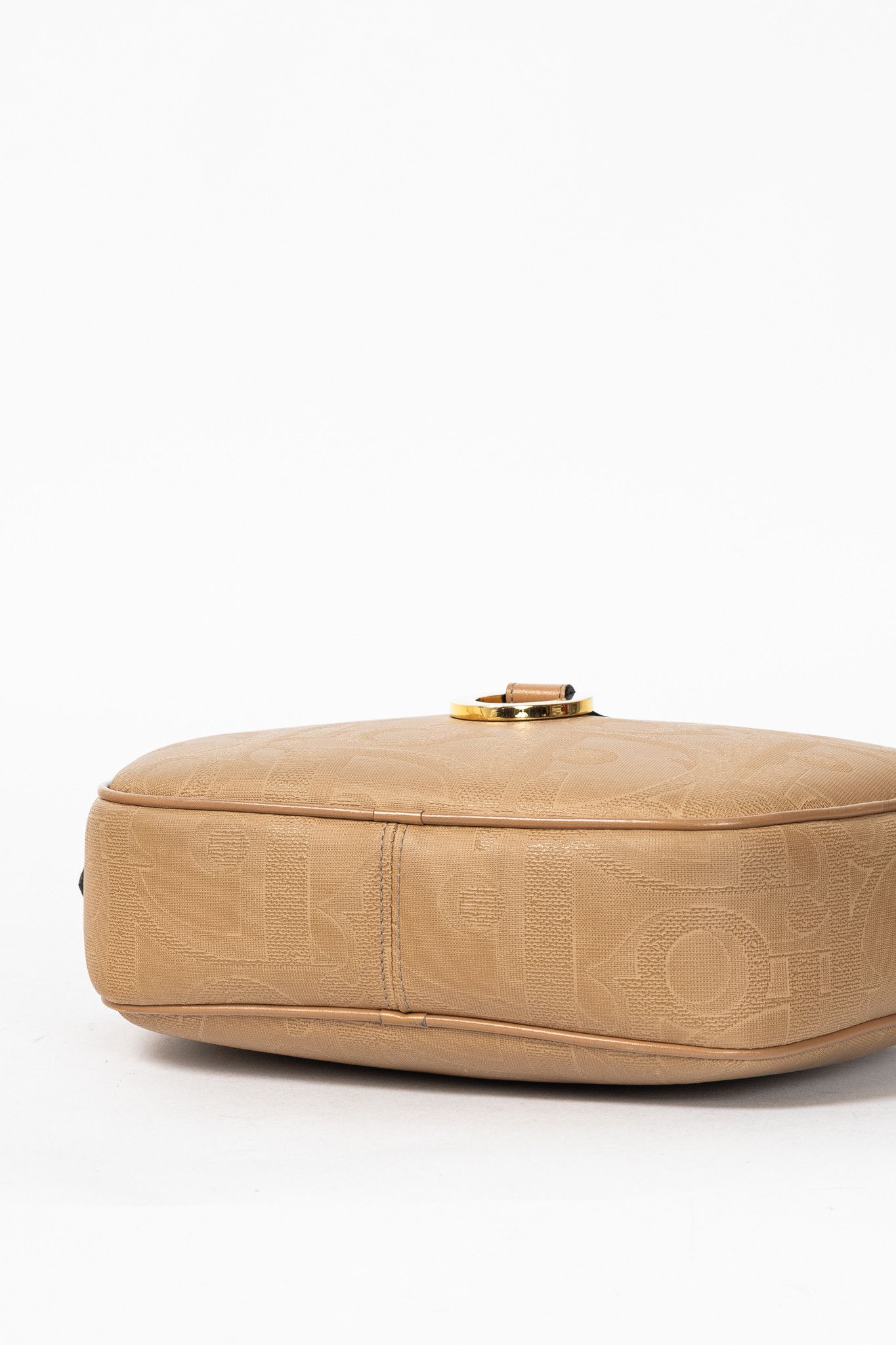 Dior Christian Dior Camel Trotter Leather-Trim Shoulder Bag Size ONE SIZE - 5 Thumbnail