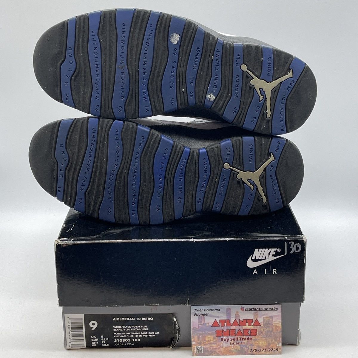 Jordan Brand Air Jordan 10 Orlando Size US 9 / EU 42 - 7 Thumbnail