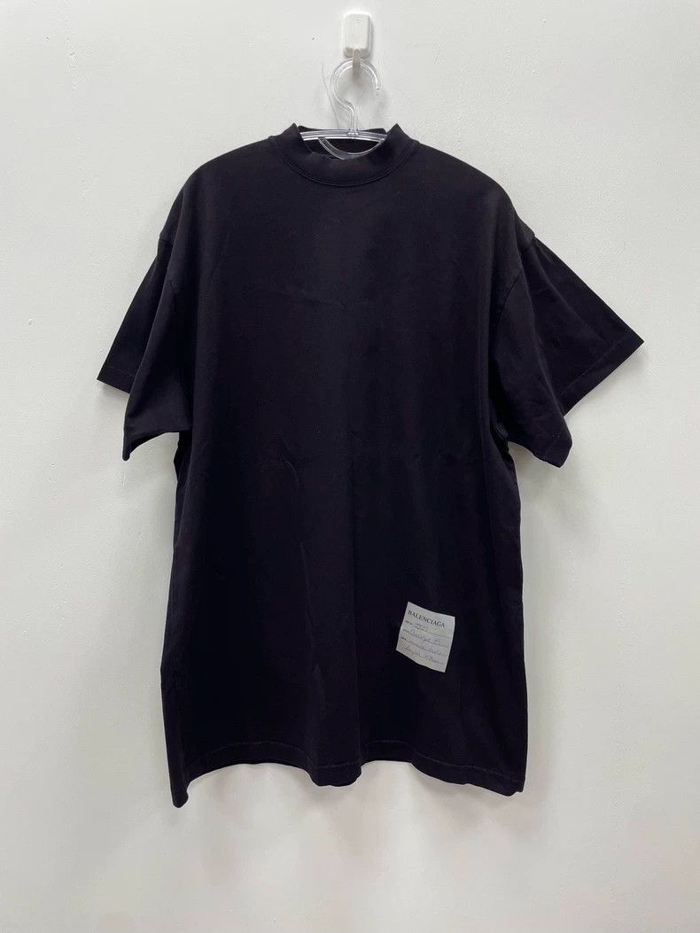 Balenciaga Balenciaga Post-it notes short sleeve black Size US L / EU 52-54 / 3 - 1 Thumbnail