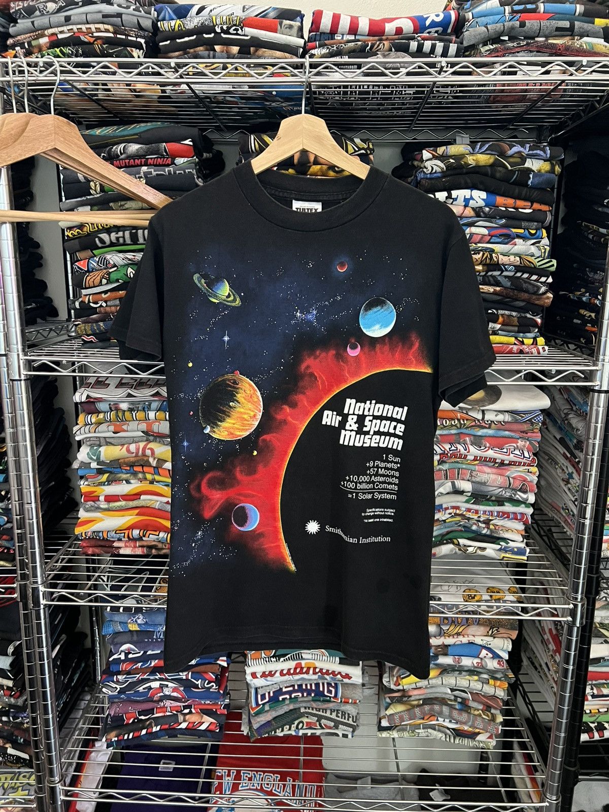 Arts & Science 1990 Solar System Peter Kull National Air Space Museum Tee Size US S / EU 44-46 / 1 - 1 Thumbnail