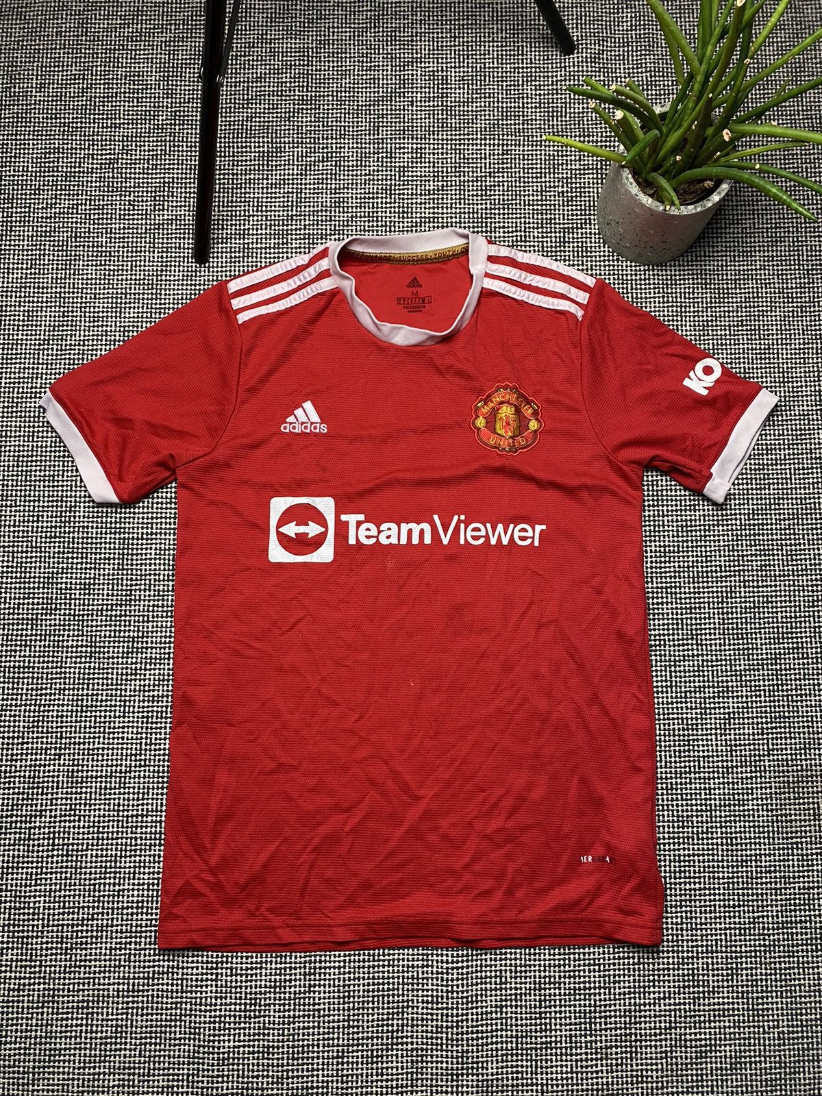 Adidas Manchester United adidas soccer jersey Size US M / EU 48-50 / 2 - 2 Thumbnail