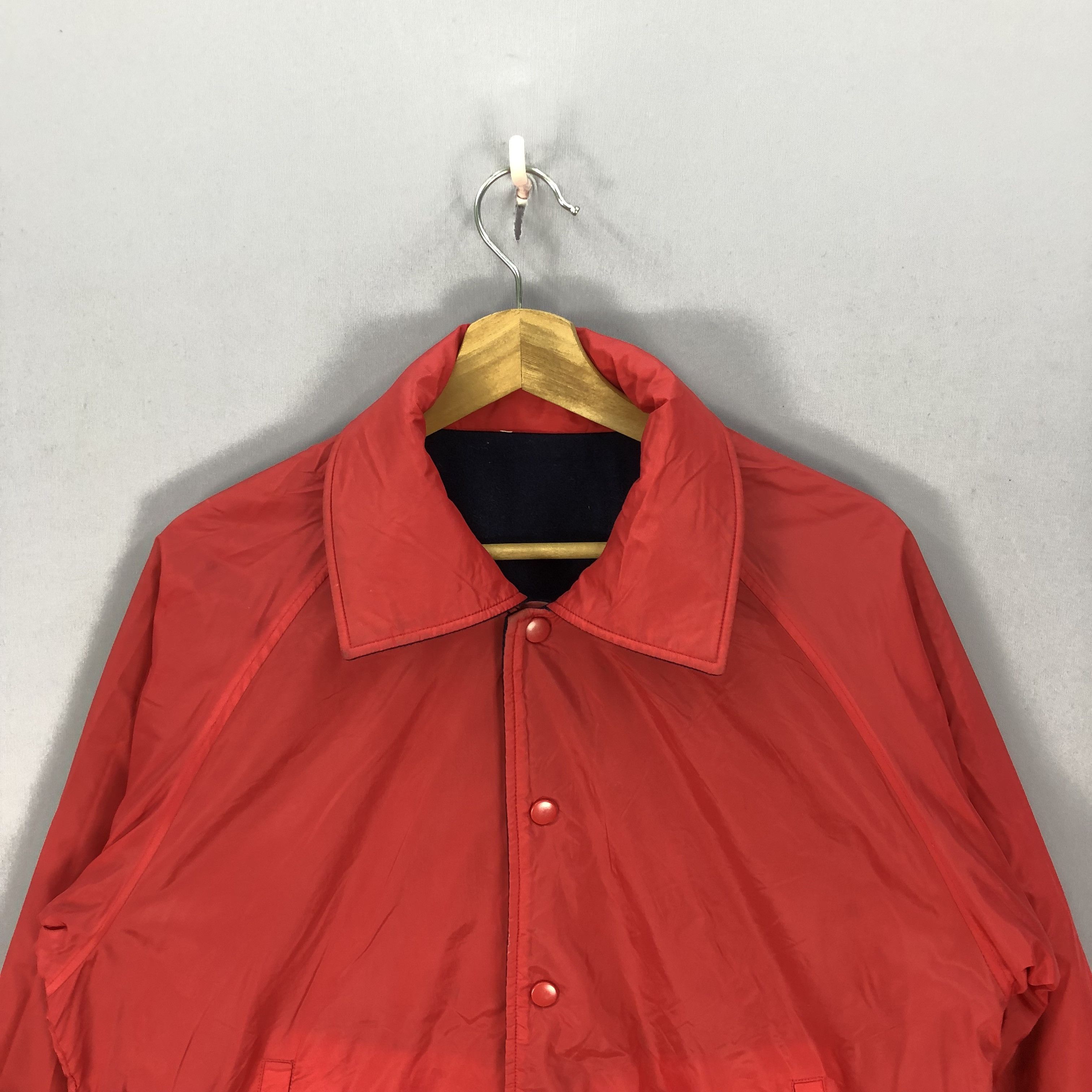Descente × Japanese Brand × Vintage Vintage 90s Descente Varsity Wool Bomber Reversible Jacket Size US L / EU 52-54 / 3 - 6 Thumbnail