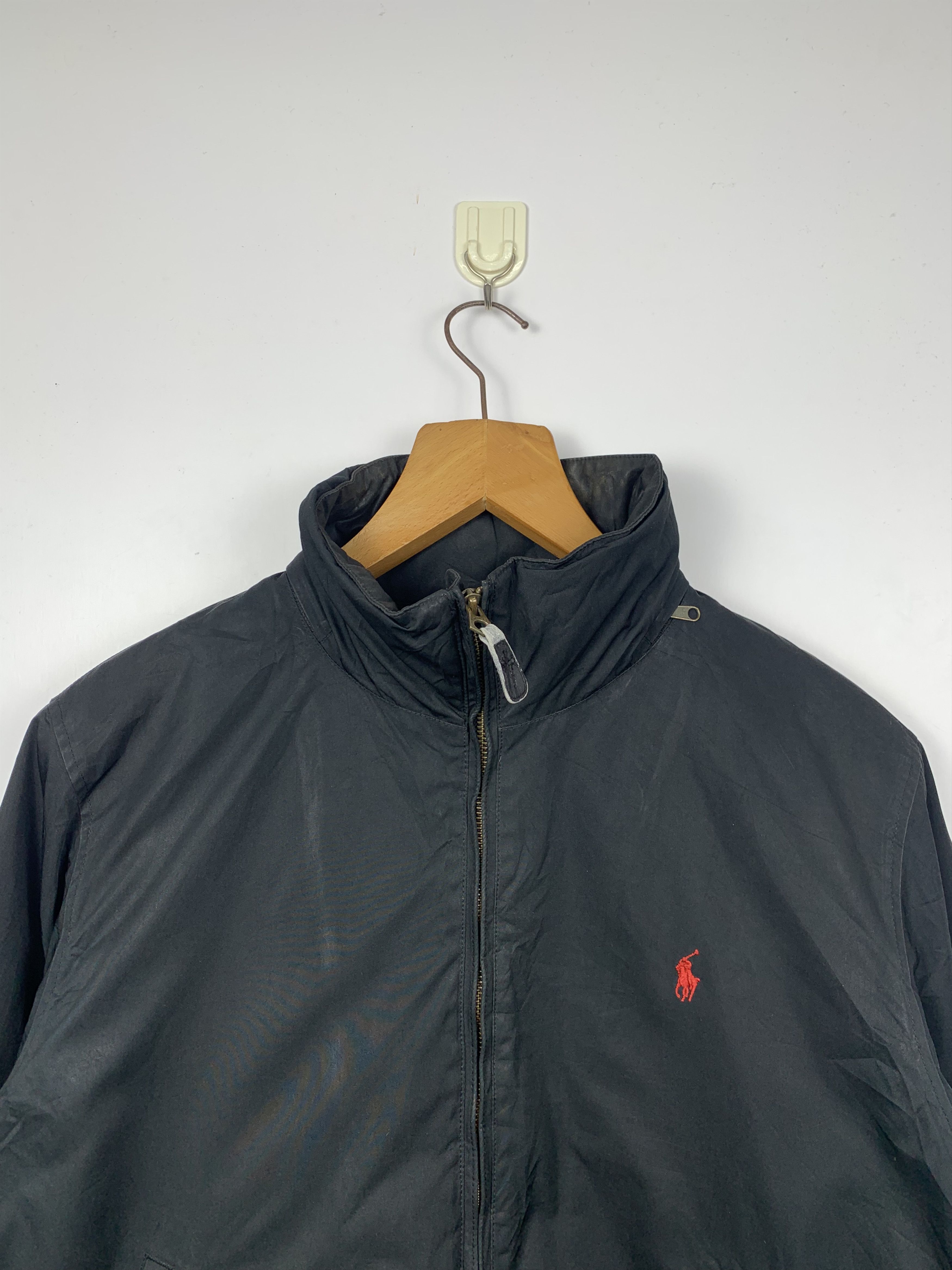 Polo Ralph Lauren Vintage 90s Polo Ralph Lauren Zipper Jacket J1218 Size US M / EU 48-50 / 2 - 2 Thumbnail