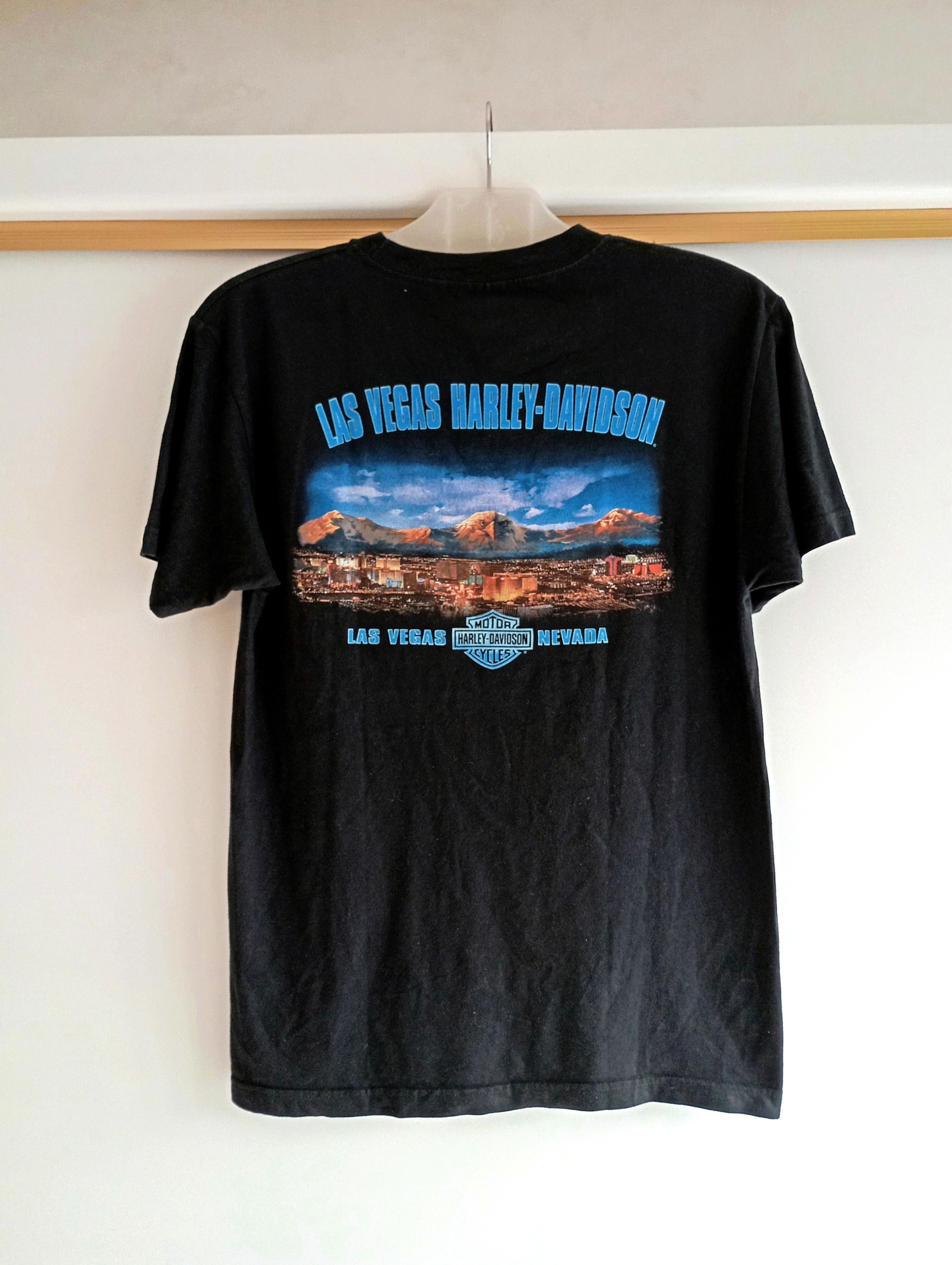Harley Davidson Vintage Harley Davidson Motorcycle Las Vegas Nevada T-Shirt Size US M / EU 48-50 / 2 - 1 Thumbnail