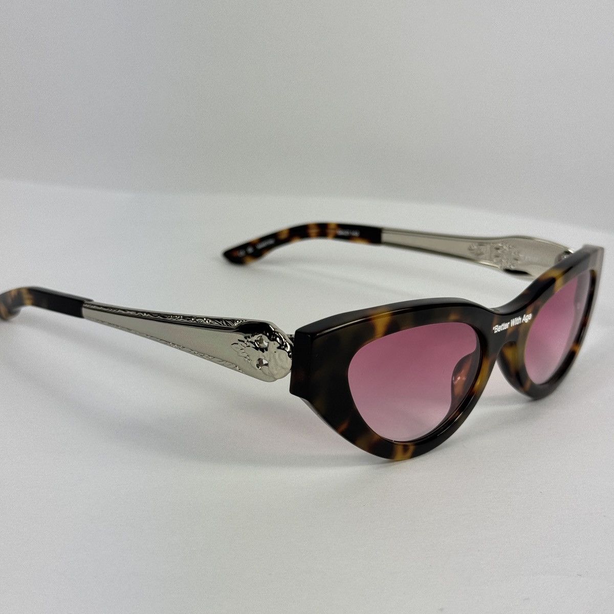 Better With Age 1/50 MARTINI SILVERWARE SUNGLASSES #32 Size ONE SIZE - 7 Thumbnail