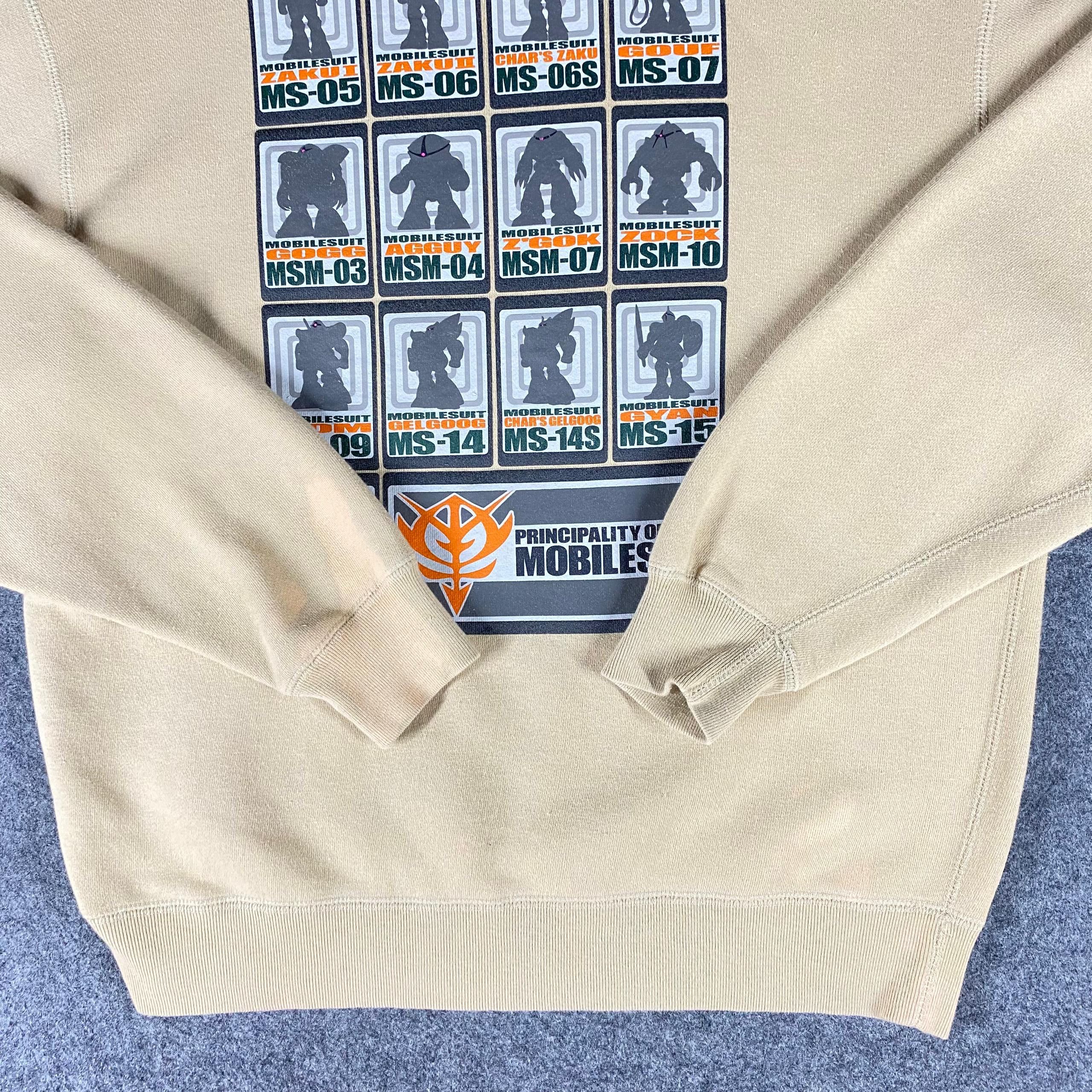 Anime Vintage Gundam Anime Promo Sweatshirt Size US L / EU 52-54 / 3 - 6 Thumbnail
