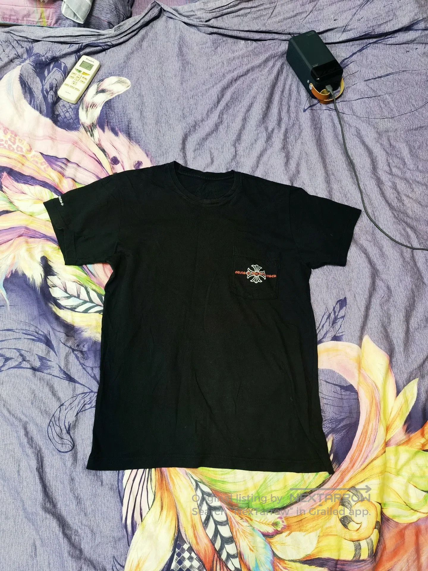 Chrome Hearts Chrome Hearts Guns N Roses Black Cross Skull Tee. Size US M / EU 48-50 / 2 - 3 Thumbnail