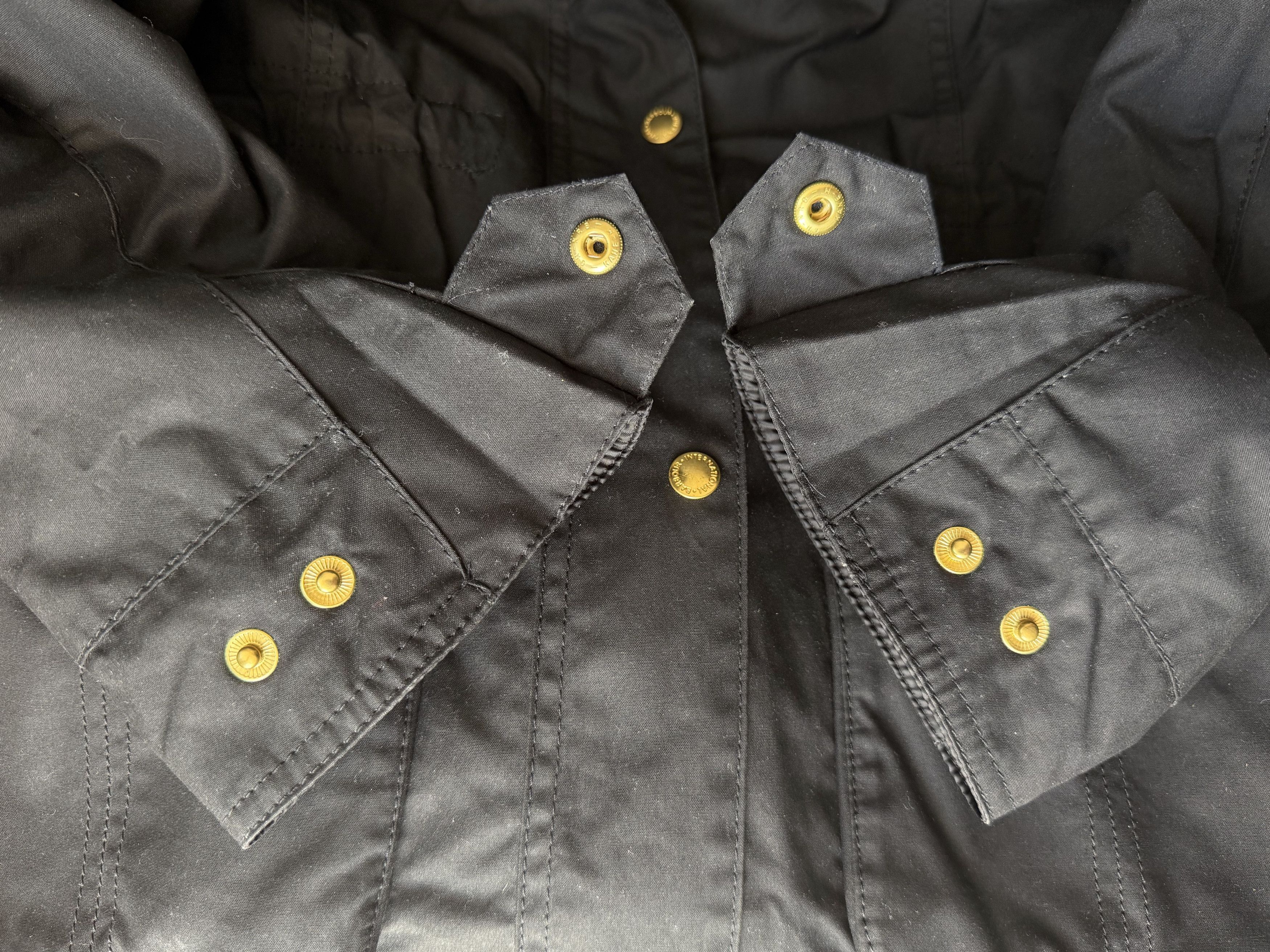 Barbour BARBOUR International SLIPSTREAM Wax Women's Hooded Jacket Size XL / US 12-14 / IT 48-50 - 20 Thumbnail