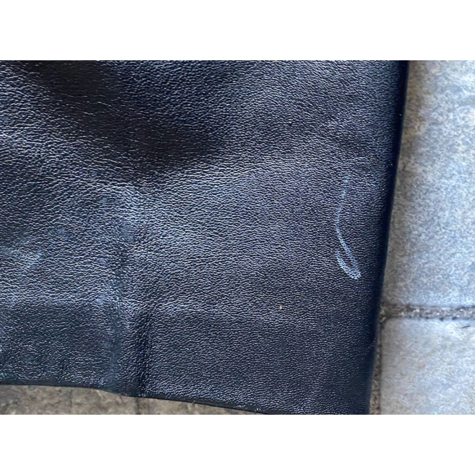Vintage Jessica Taylor Leather Pants Black Women Size 12 Size 34" / US 12 / IT 48 - 5 Thumbnail