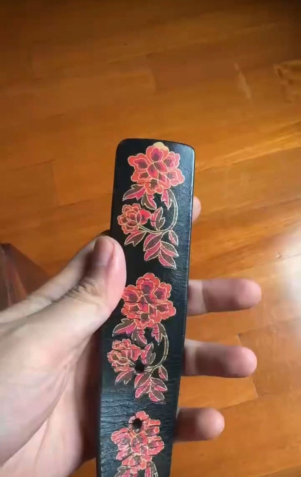 Yohji Yamamoto Yohji Yamamoto2003 AW patterned belt 2503-Nextarrow Size ONE SIZE - 5 Thumbnail