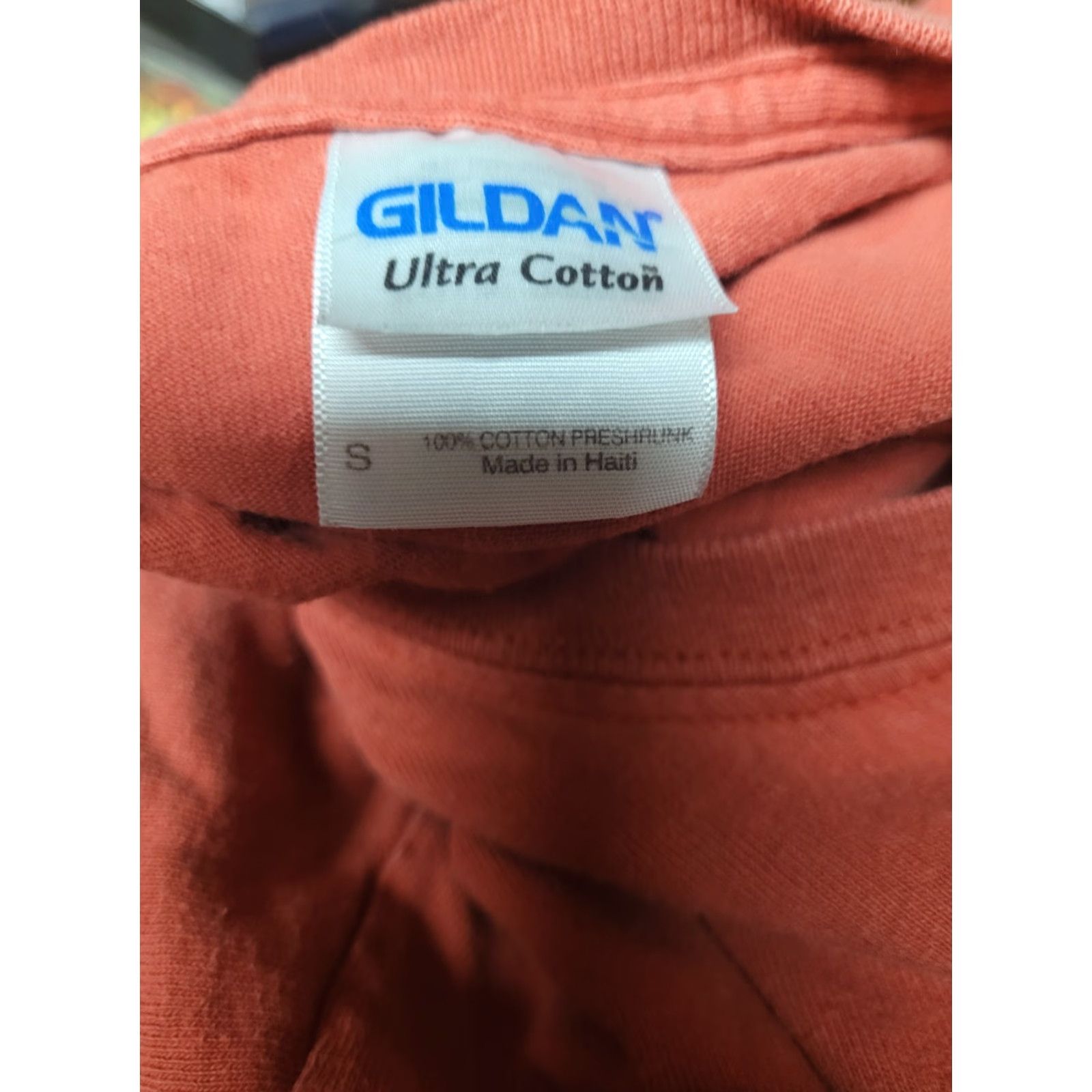 Gildan VINTAGE Zip Faster I Hear Banjo Music T Shirt Small Gildan Men Orange Short Sleeve Crew Neck 100% Cotton Graphic Tee Size US S / EU 44-46 / 1 - 5 Thumbnail