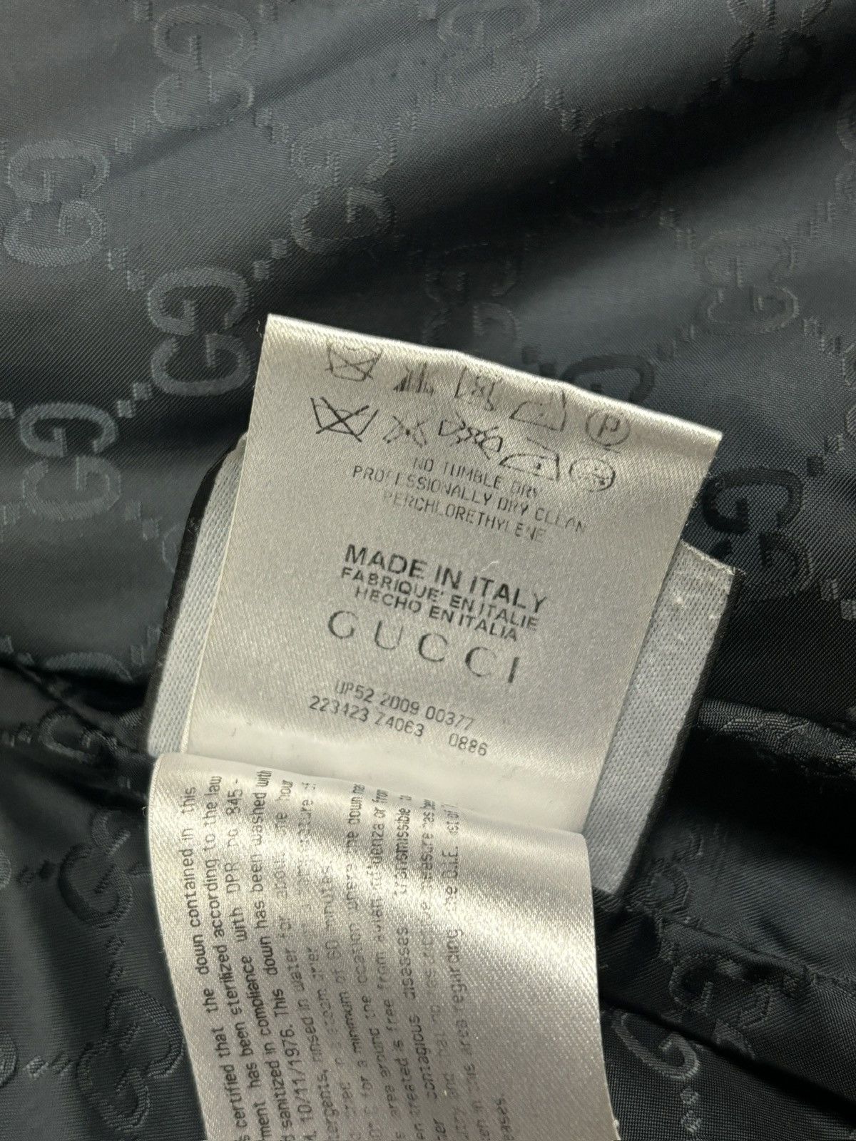 Gucci Gucci GG Monogram Lined Puffer Jacket Size US M / EU 48-50 / 2 - 13 Thumbnail