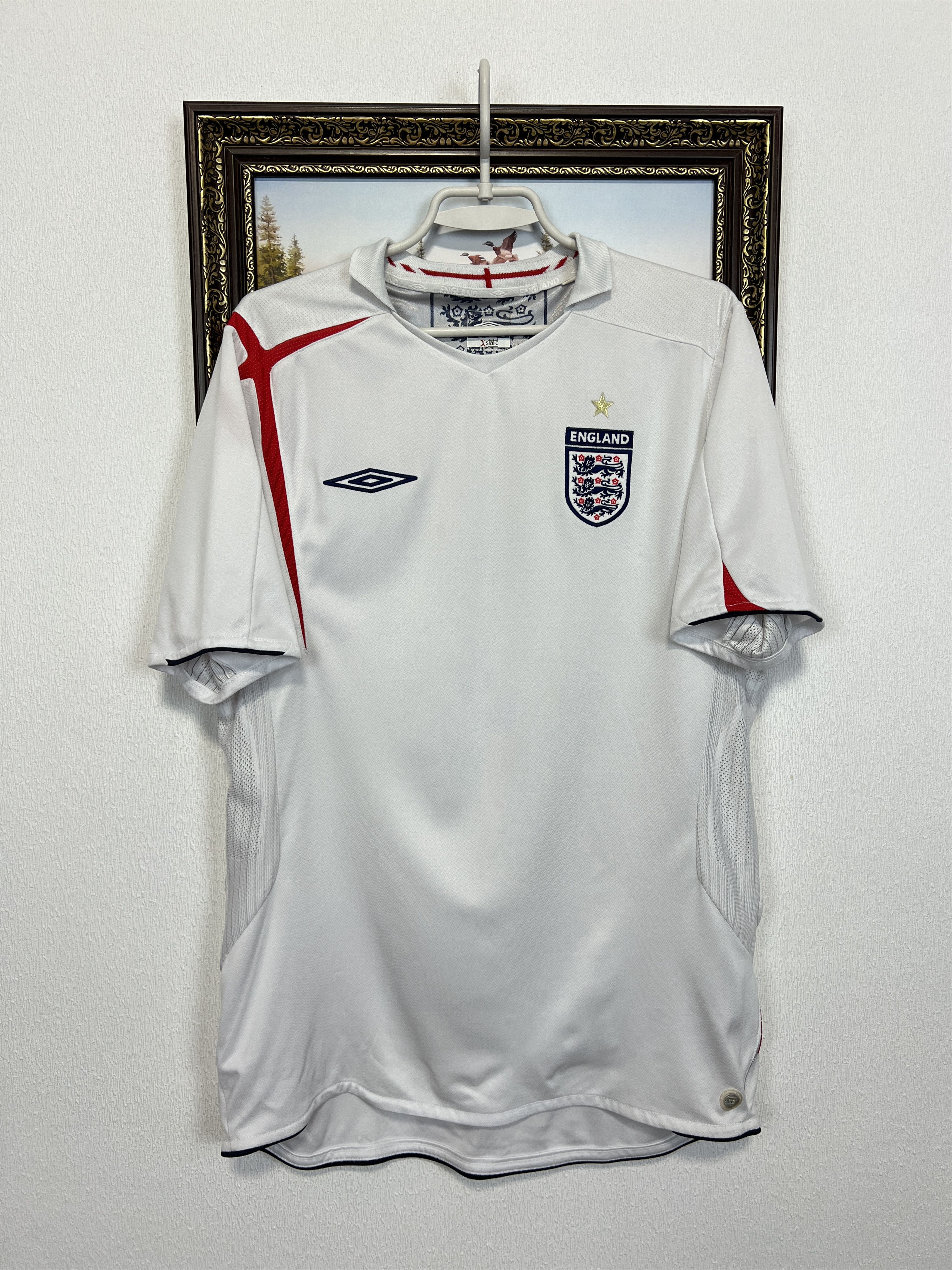 Palace × Umbro Palace x Umbro Home Shirt (White) | Grailed