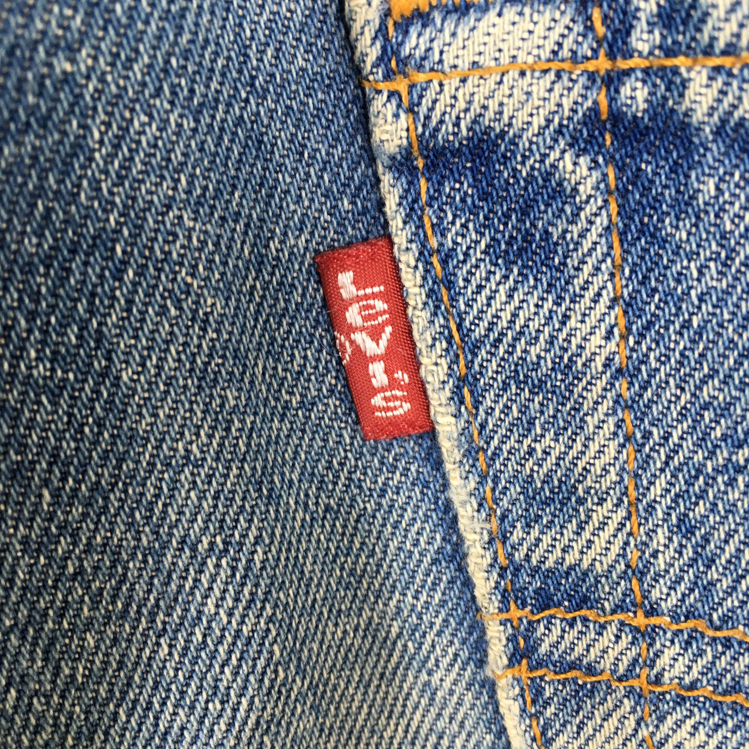 Levi's Size 28x31.5 Vintage 90s Levi's 501 Faded Blue Jeans S1121 Size US 28 / EU 44 - 13 Thumbnail
