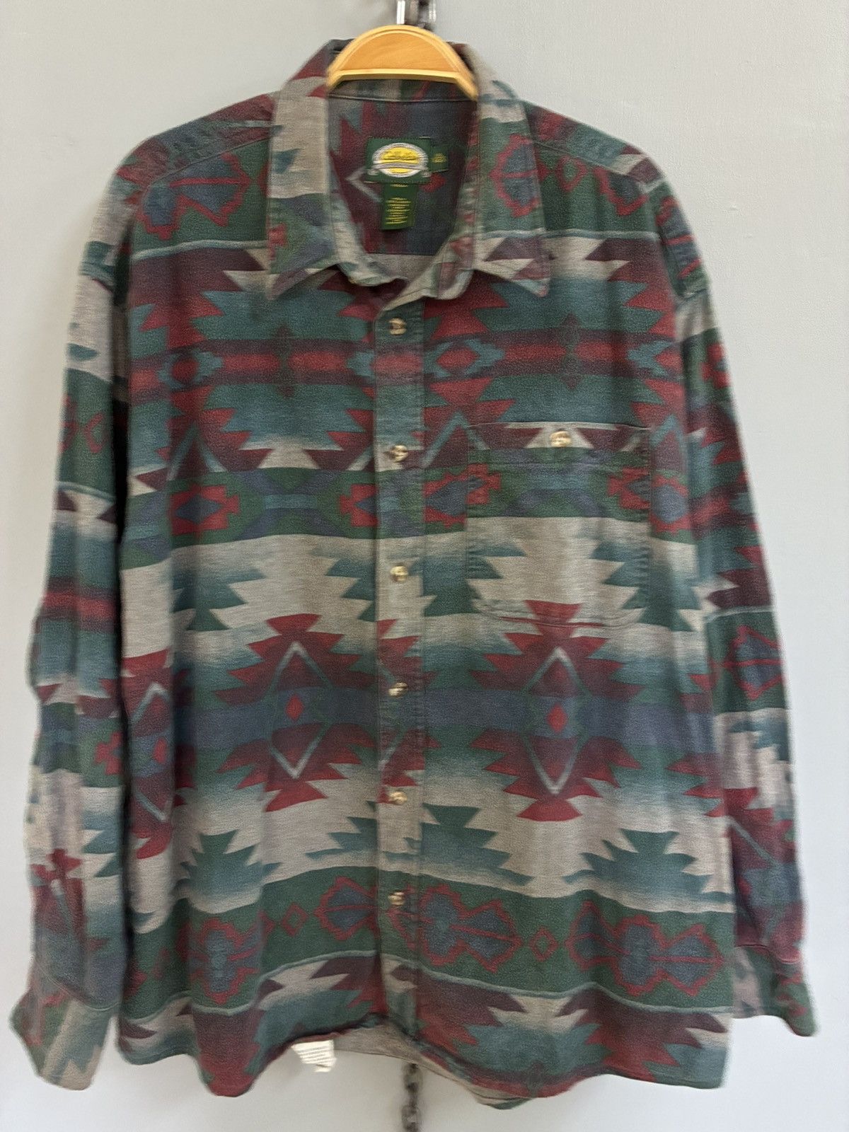 Cabelas Vintage 90s Cabela’s Outdoor Gear Navajo native button up Size US XL / EU 56 / 4 - 3 Thumbnail