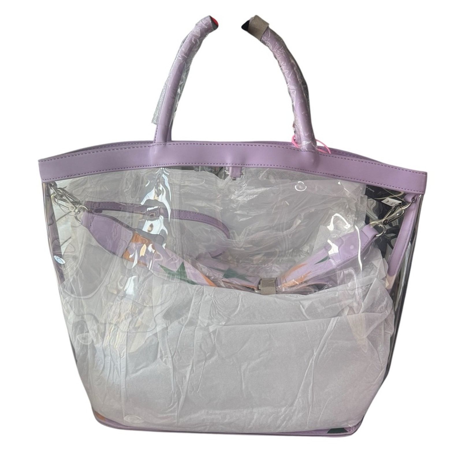 Other LIKE DREAMS Twinkle Clear Tote In Clear Lilac Size ONE SIZE - 2 Thumbnail