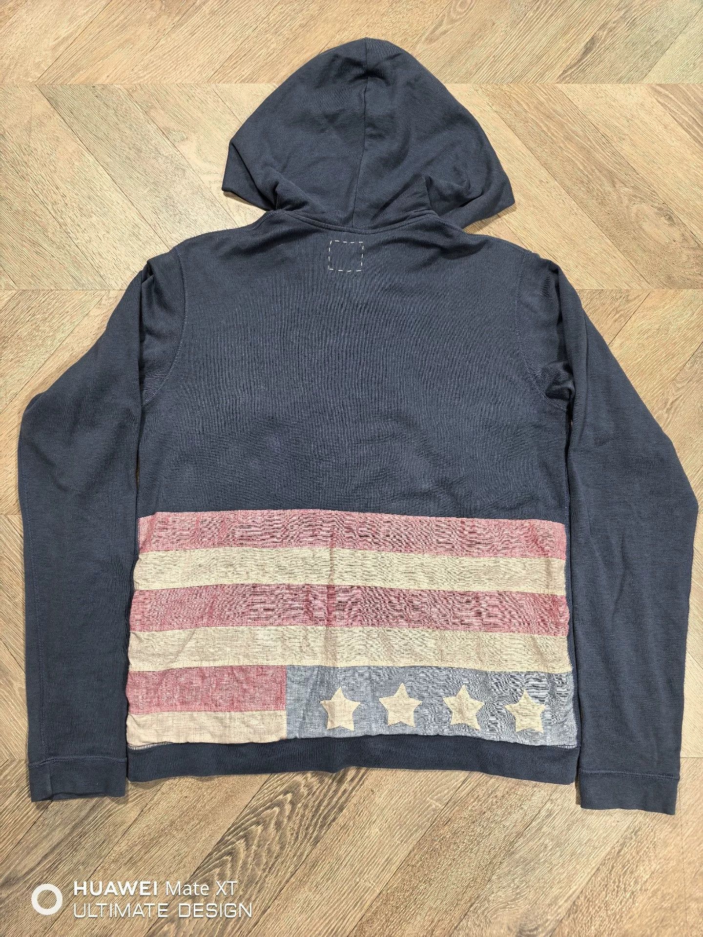 Visvim visvim spot flag zip hoodie in navy Size US M / EU 48-50 / 2 - 1 Thumbnail