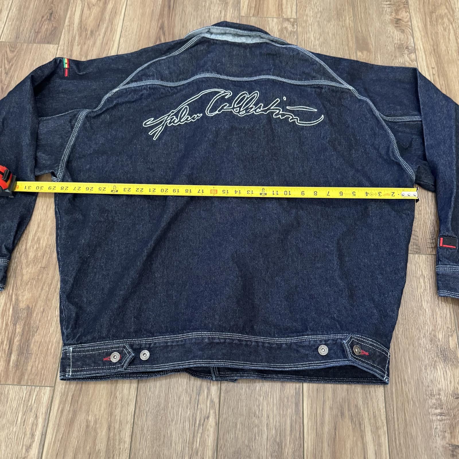 Fubu Vintage Fubu Denim Jacket International Hip Hop Rap Size US XXL / EU 58 / 5 - 8 Thumbnail