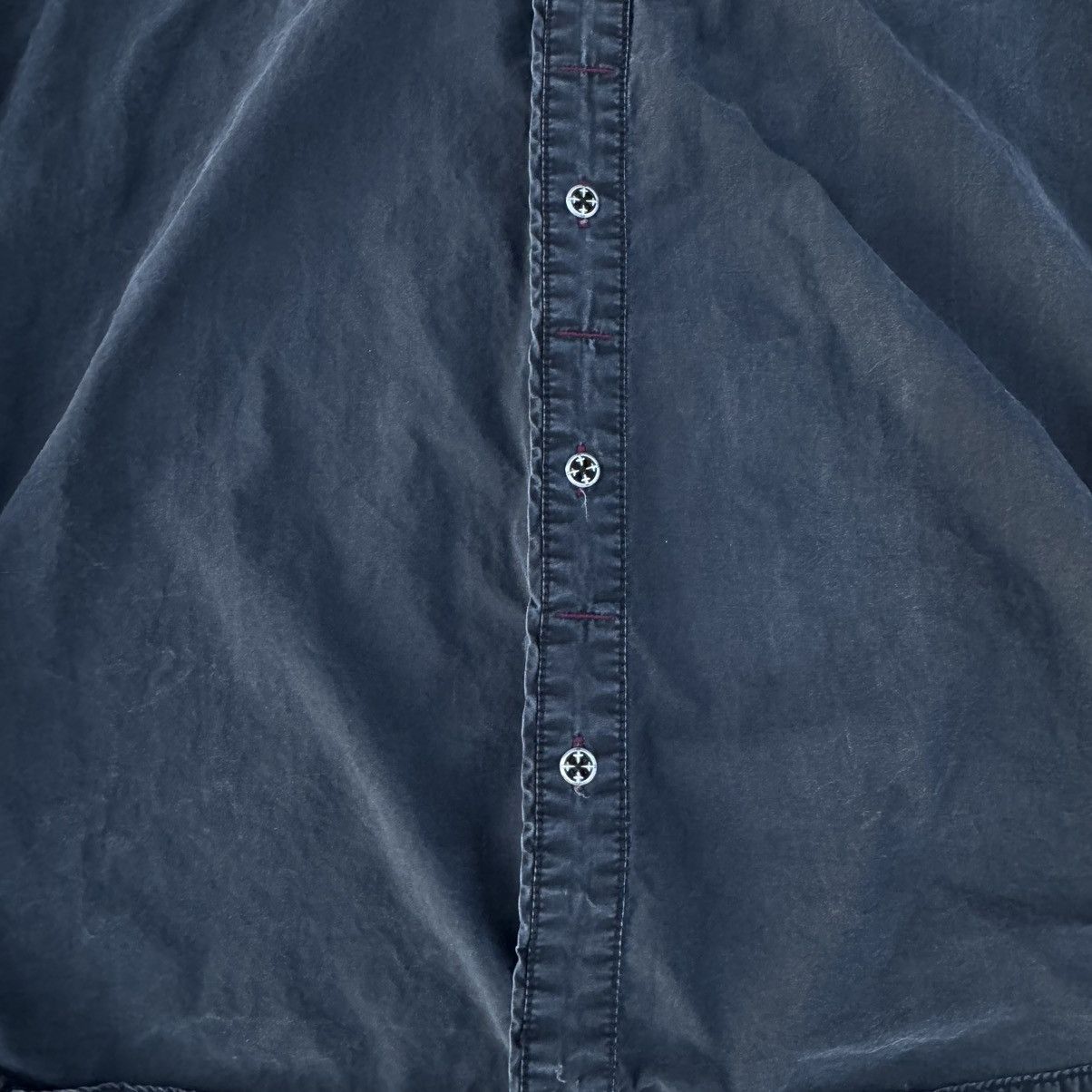 Affliction × JNCO Vintage Y2K Black Grunge Affliction AOP Button Up Baggy XXL Size US XXL / EU 58 / 5 - 16 Thumbnail