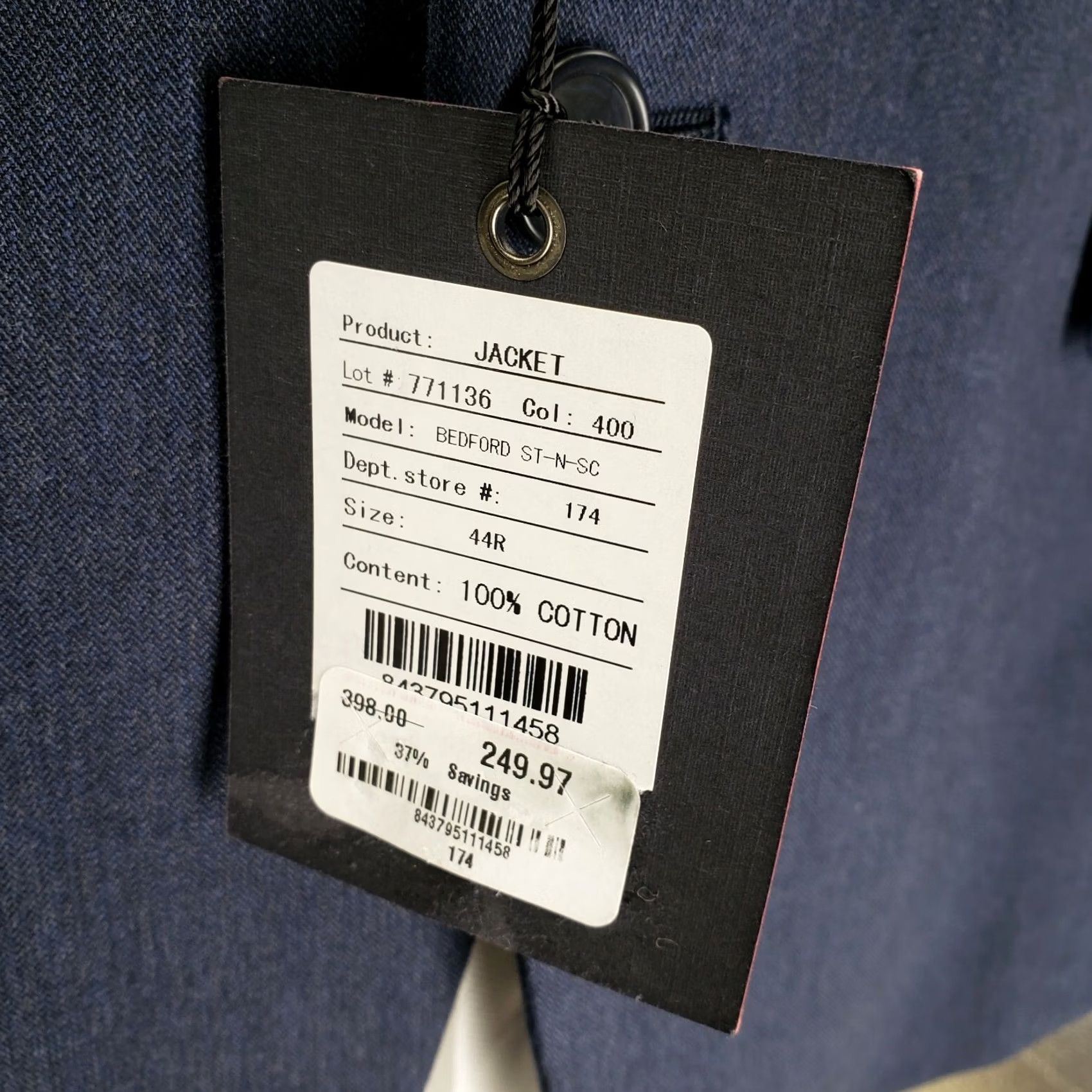John Varvatos VINTAGE not present Size US S / EU 44-46 / 1 - 3 Thumbnail