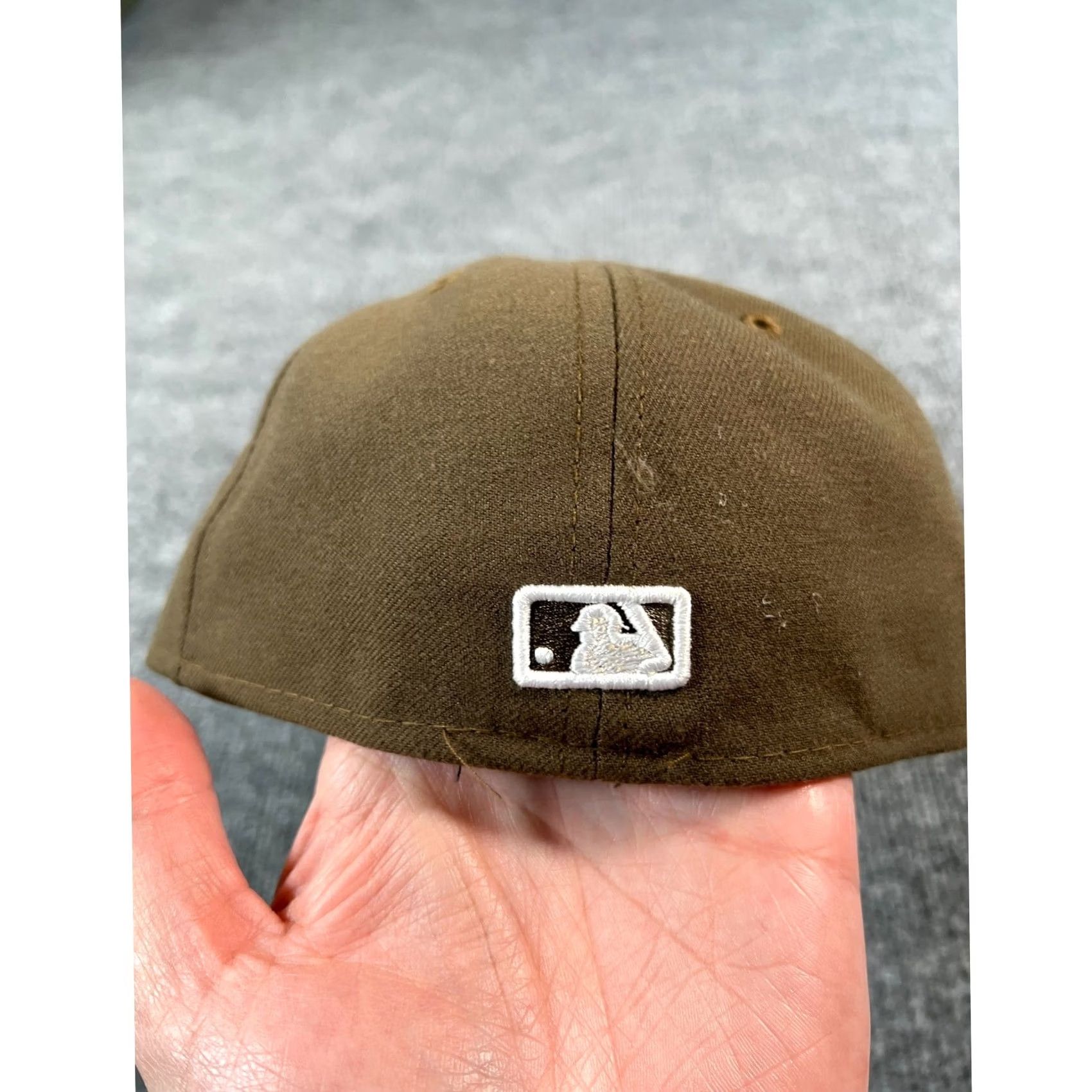 New Era New Era 59FIFTY Hat Mens 7 1/8 Brown San Diego Padres Authentic On-Field Cap Size ONE SIZE - 5 Thumbnail