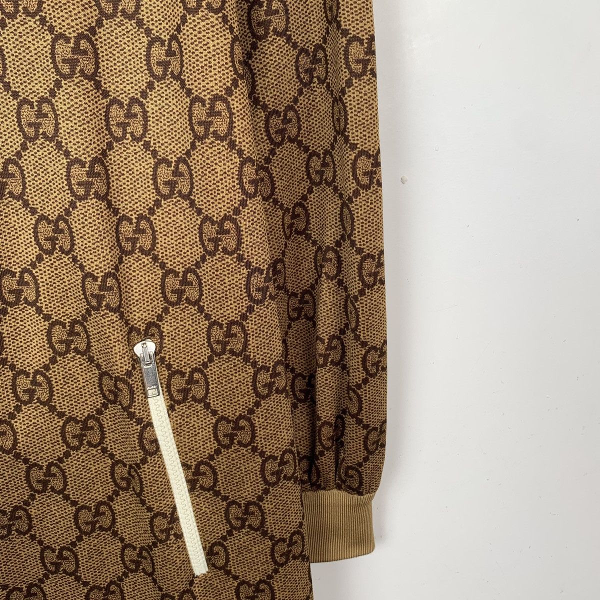 Gucci Gucci Logo Monogram Half-Zip Long Sleeve Dress K26WX Size S / US 4 / IT 40 - 4 Thumbnail