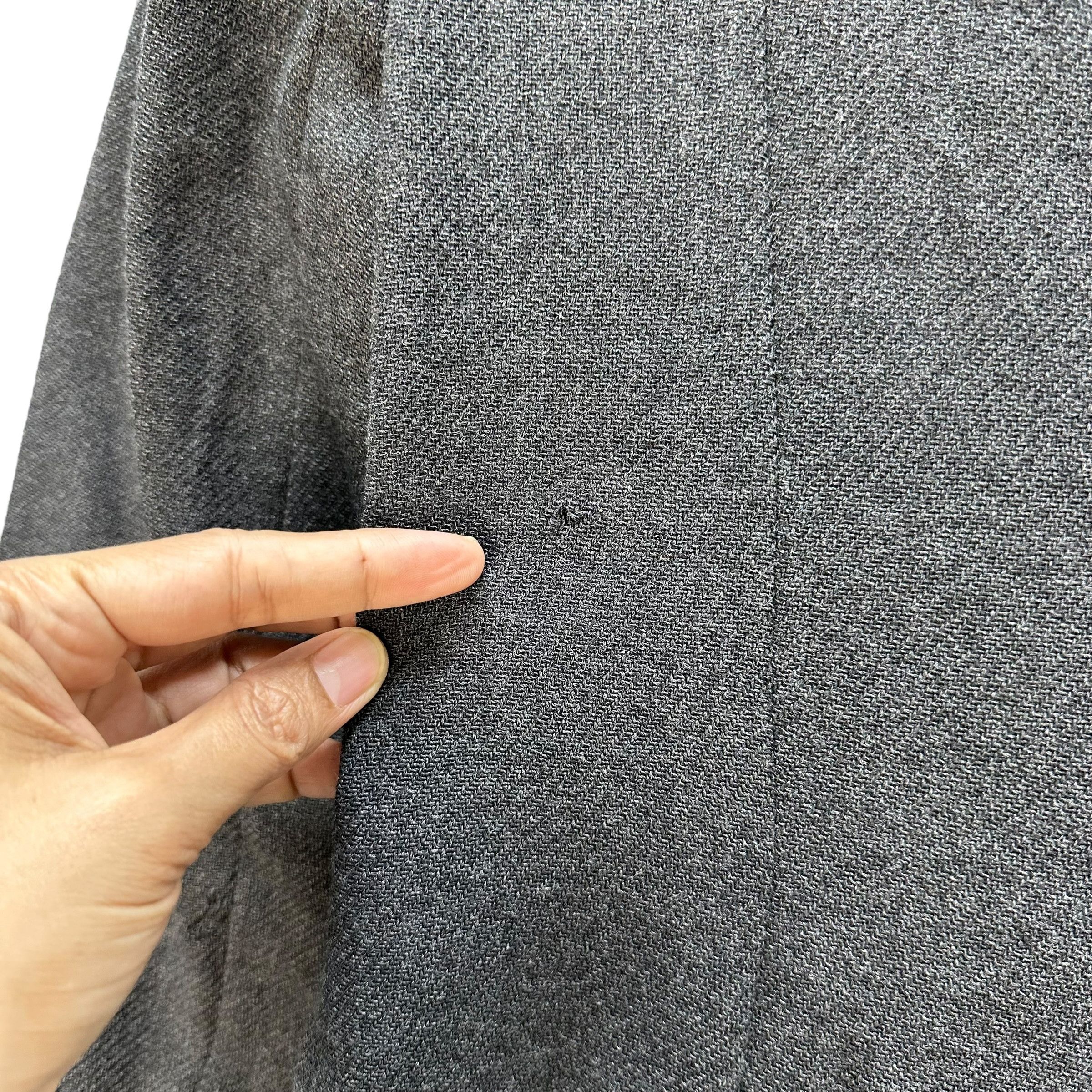 Japanese Brand Vintage Ingrid Van de Wiele Hybrid Wool Overcoat #A25-0560 Size XS / US 0-2 / IT 36-38 - 13 Thumbnail