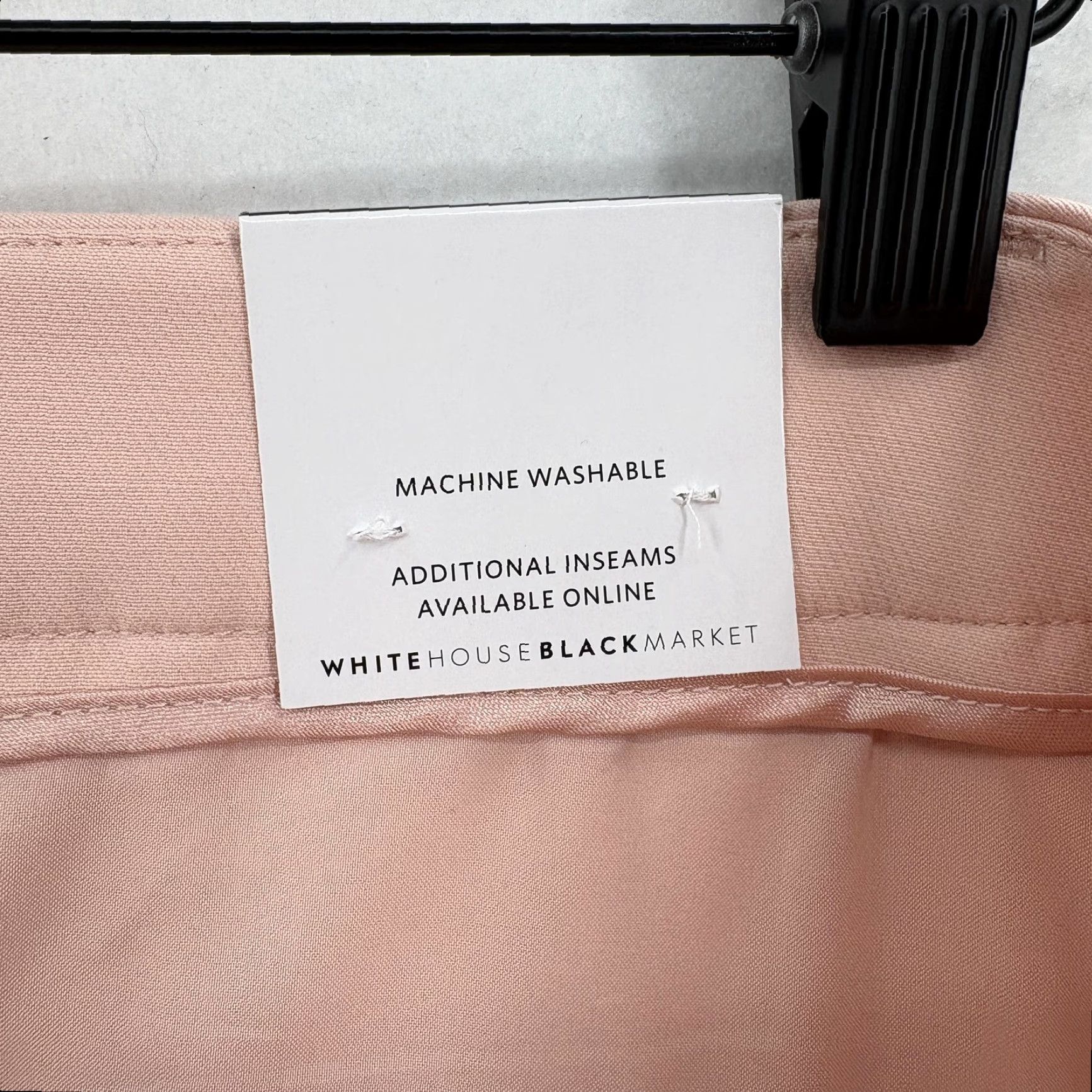 White House Black Market White House Black Market Pants Womens 8L Pink Curvy Slim Ankle Stretch Wool NWT Size 30" / US 8 / IT 44 - 5 Thumbnail