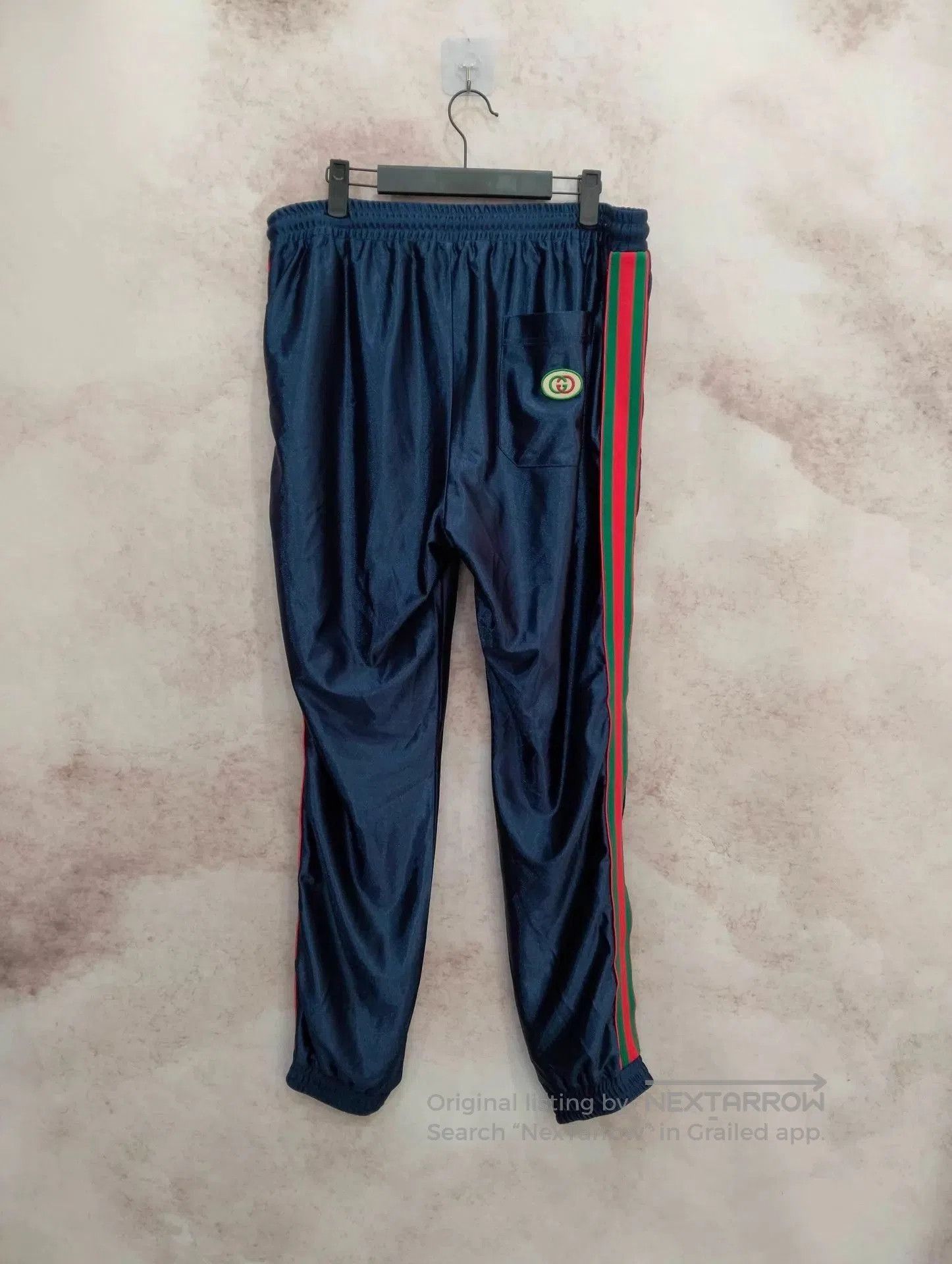 Gucci Blue Striped Jogger Pants Size 36. Size US 36 / EU 52 - 2 Thumbnail