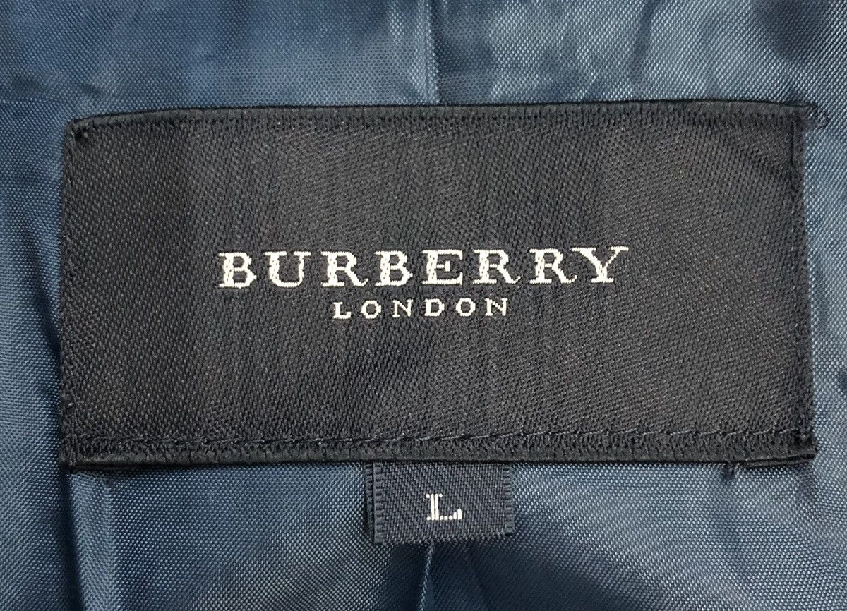 Burberry × Vintage Vintage Burberry London Long Cardigan Blazer Size L / US 10 / IT 46 - 9 Thumbnail