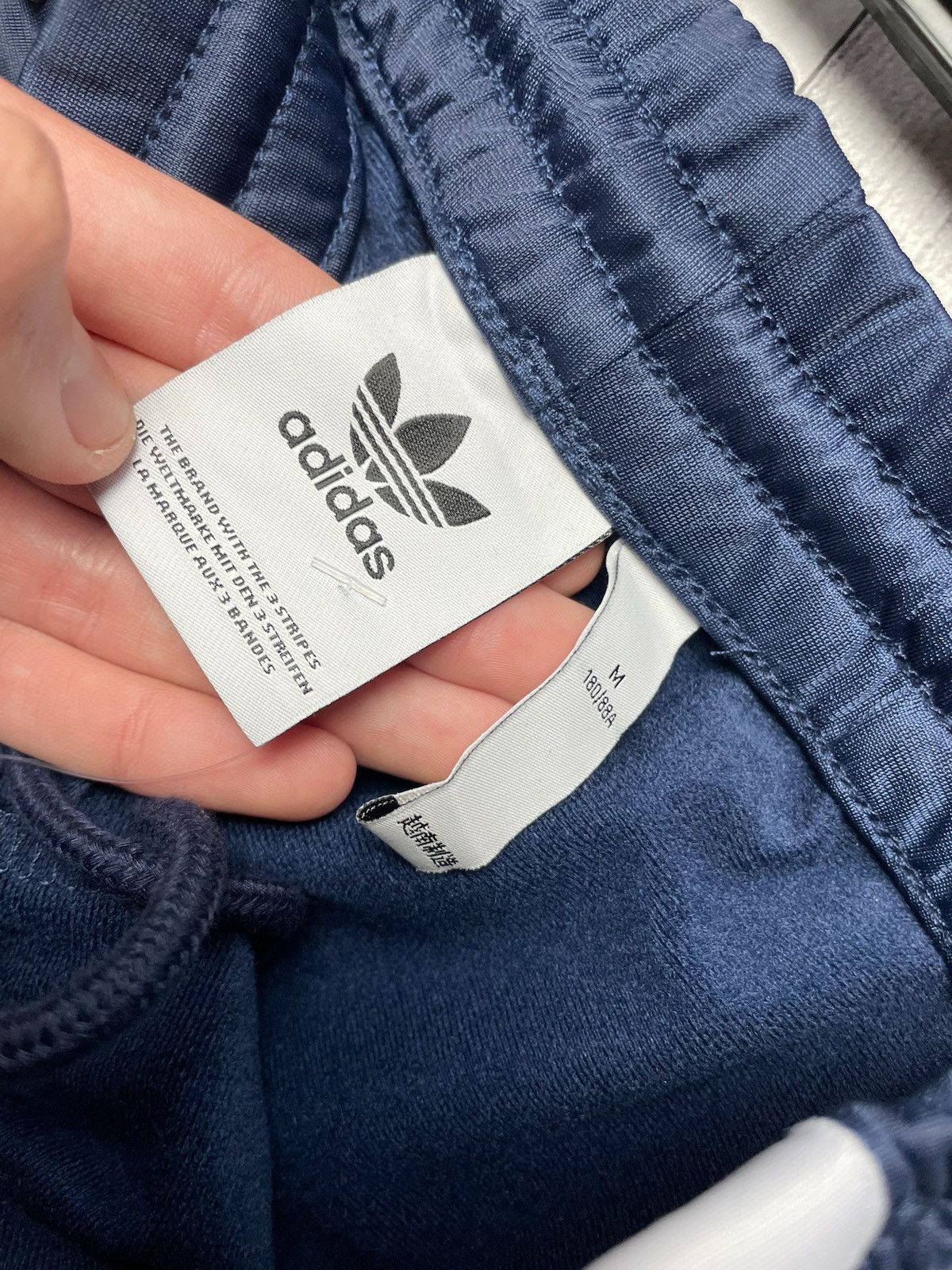 Adidas Vintage Adibreak pants rare navy size S/M Size US 32 / EU 48 - 8 Thumbnail
