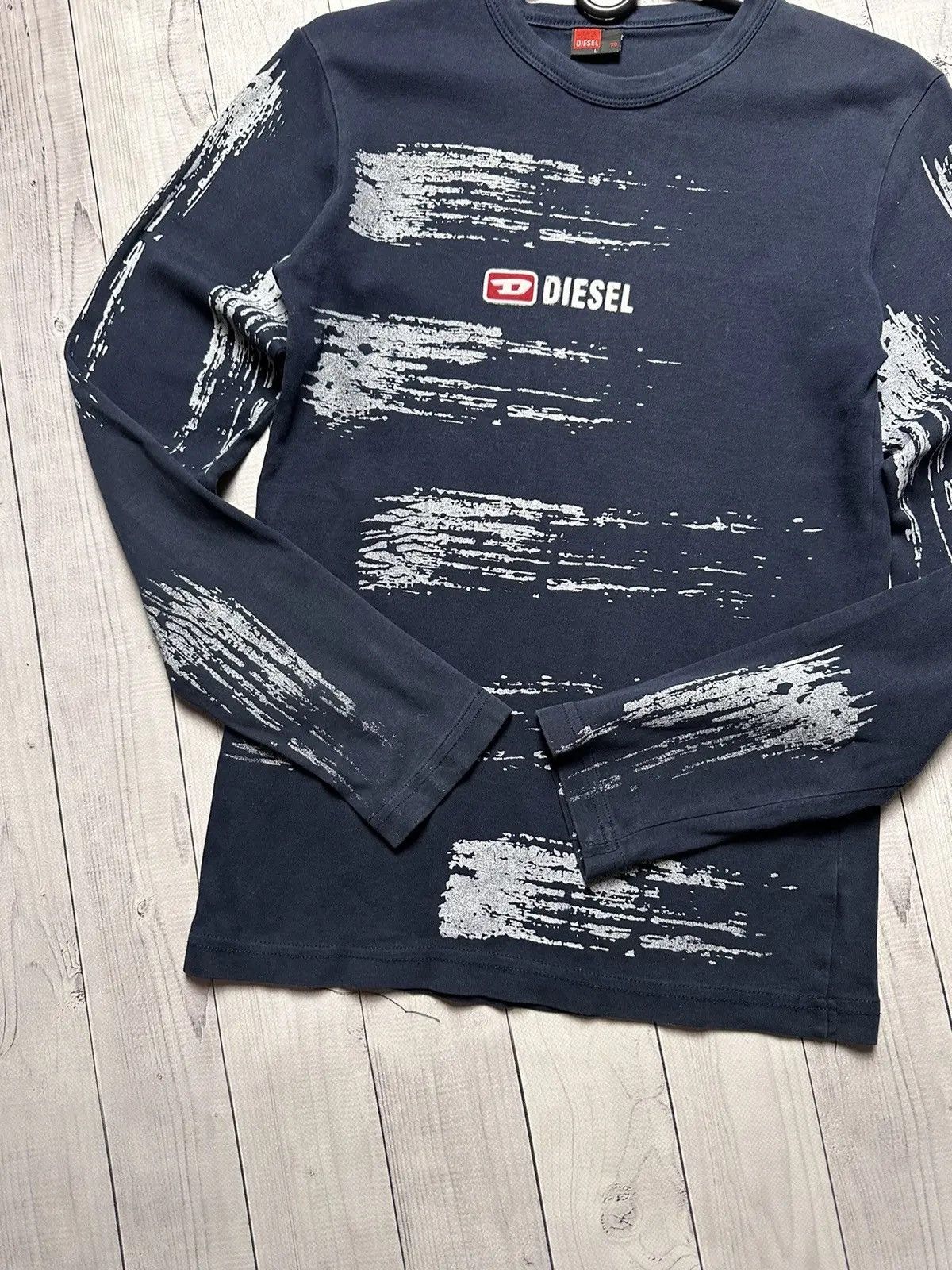 Diesel Vintage diesel long sleeve central logo Avant Garde S logo Size US S / EU 44-46 / 1 - 5 Thumbnail