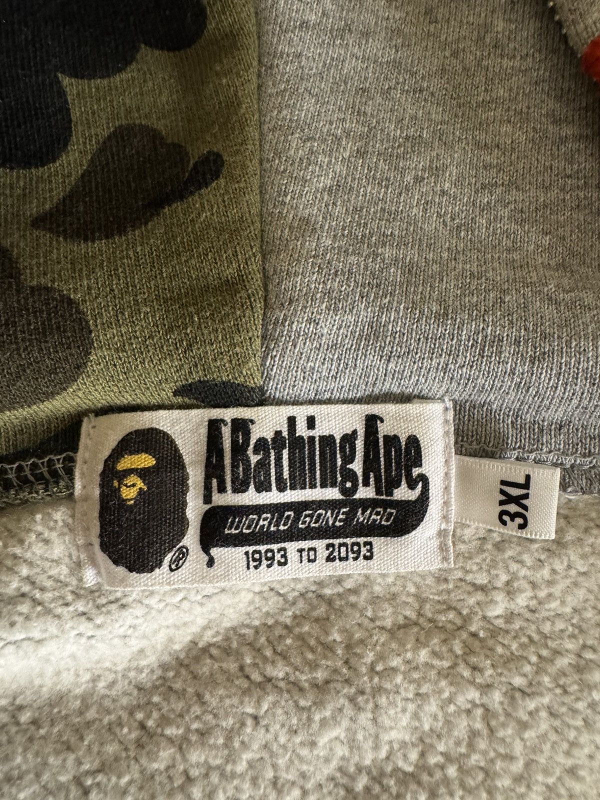 Bape 1st Camo Shark Full Zip Hoodie (FW23) Size US XXL / EU 58 / 5 - 8 Thumbnail