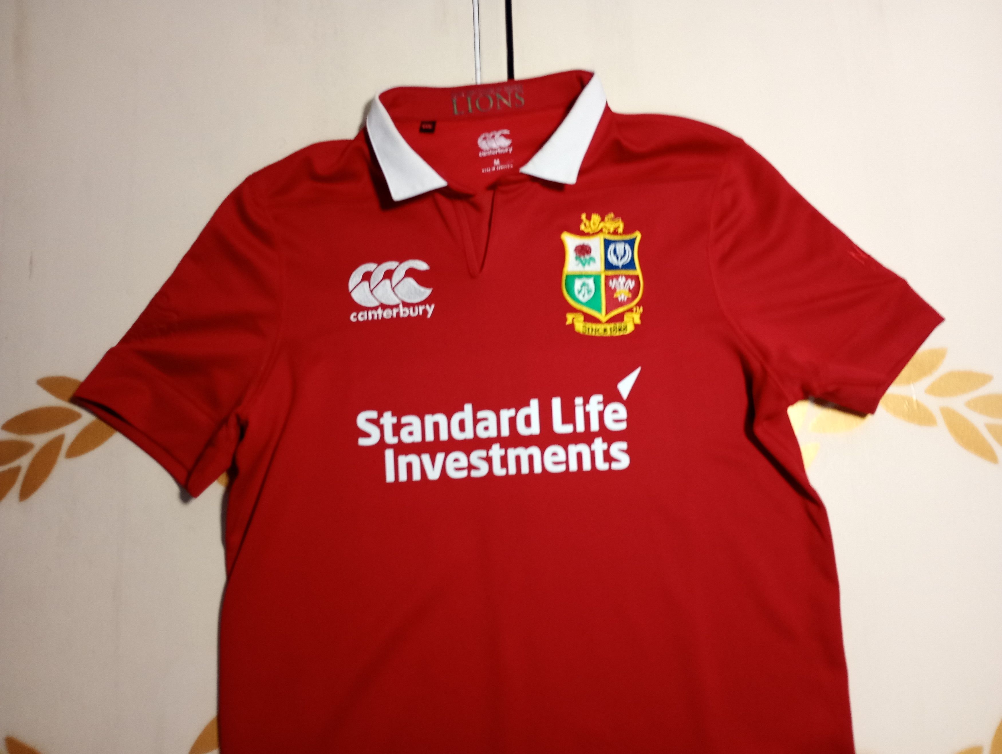 Canterbury of New Zealand British and Irish Lions 2017 Home Rugby Shirt Canterbury Size US M / EU 48-50 / 2 - 4 Thumbnail