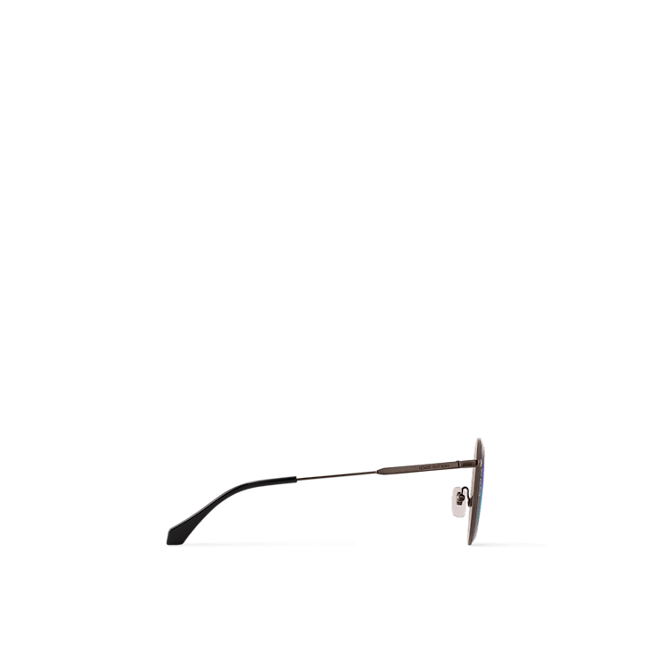 Louis Vuitton LV Super Vision Metal Round Sunglasses Size ONE SIZE - 4 Thumbnail