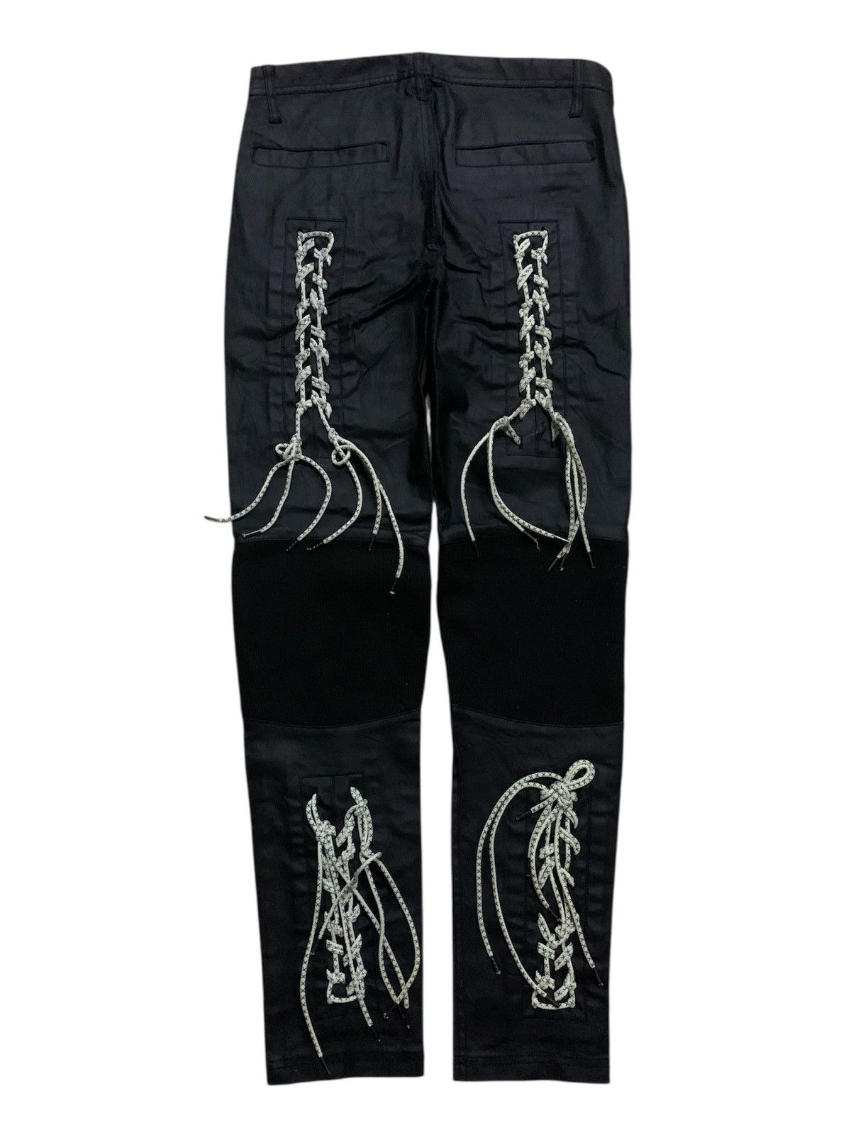 Yasuyuki Ishii 💥Japanese Xfrm Gallery Waxed Pant Size US 32 / EU 48 - 3 Thumbnail