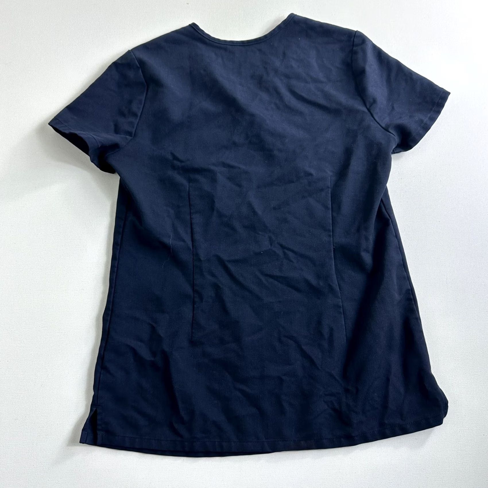 Vintage FIGS Scrub Top Shirt Women’s XXS V Neck Blue Technical Collection Blue Size XXS / US 00 / IT 34 - 2 Thumbnail