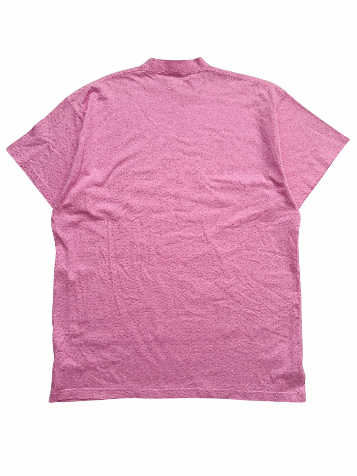 Balenciaga $2,250 Strass Crystal Bedazzled Pink Shirt Size US XL / EU 56 / 4 - 2 Thumbnail