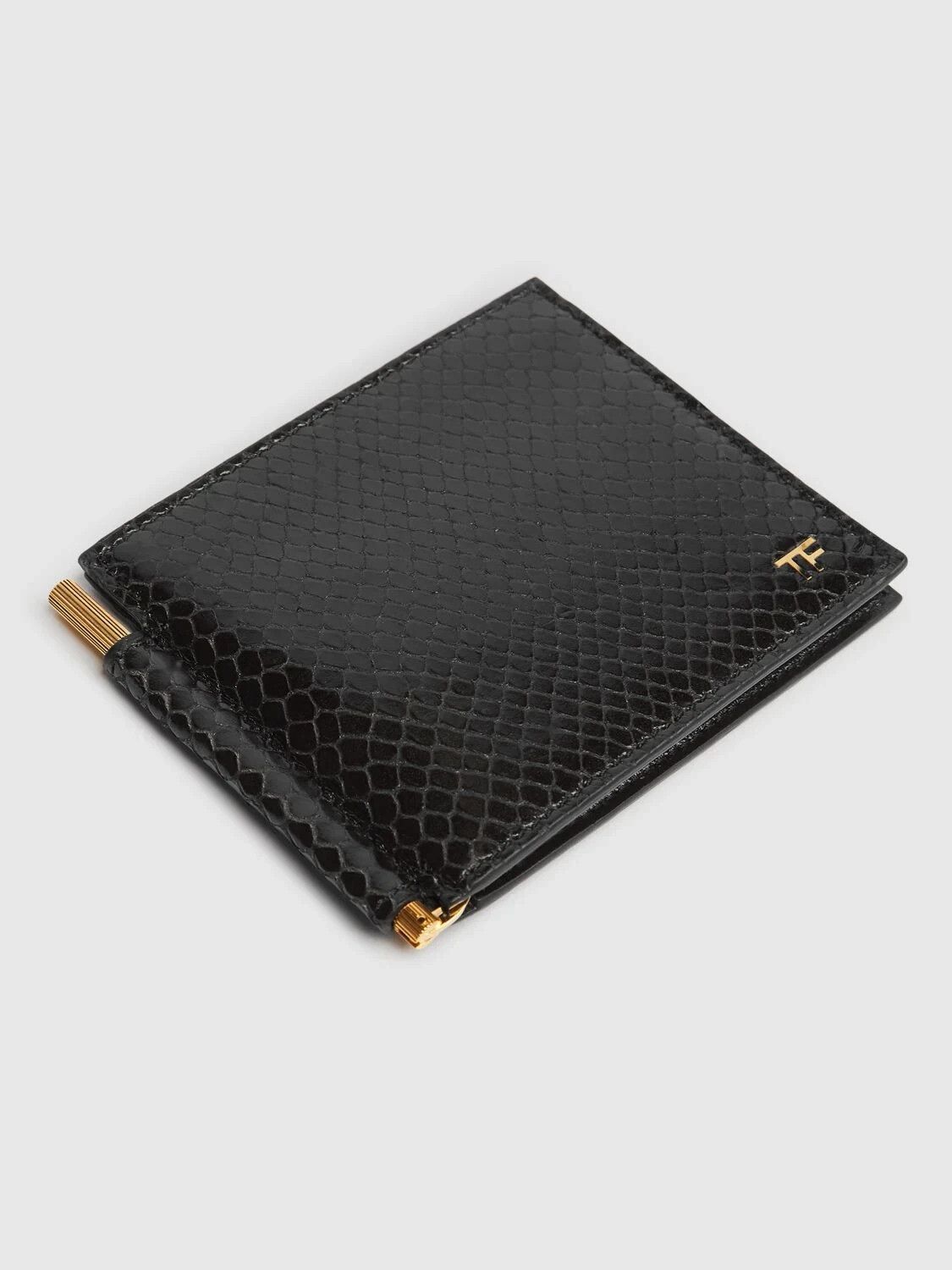 Tom Ford TOM FORD $690 Black Leather Wallet New & Authentic Size ONE SIZE - 2 Thumbnail