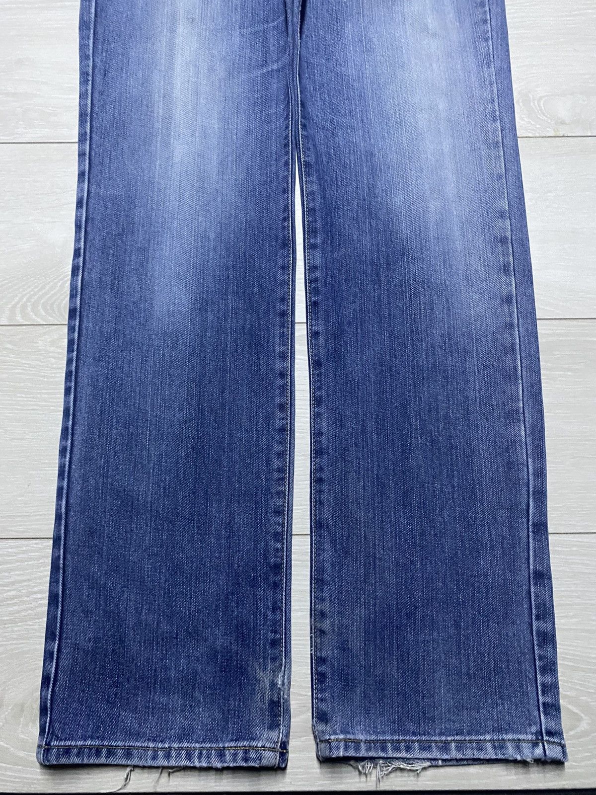 Edwin Vintage Edwin 402 Blue Wash Straight Jeans Size US 34 / EU 50 - 6 Thumbnail