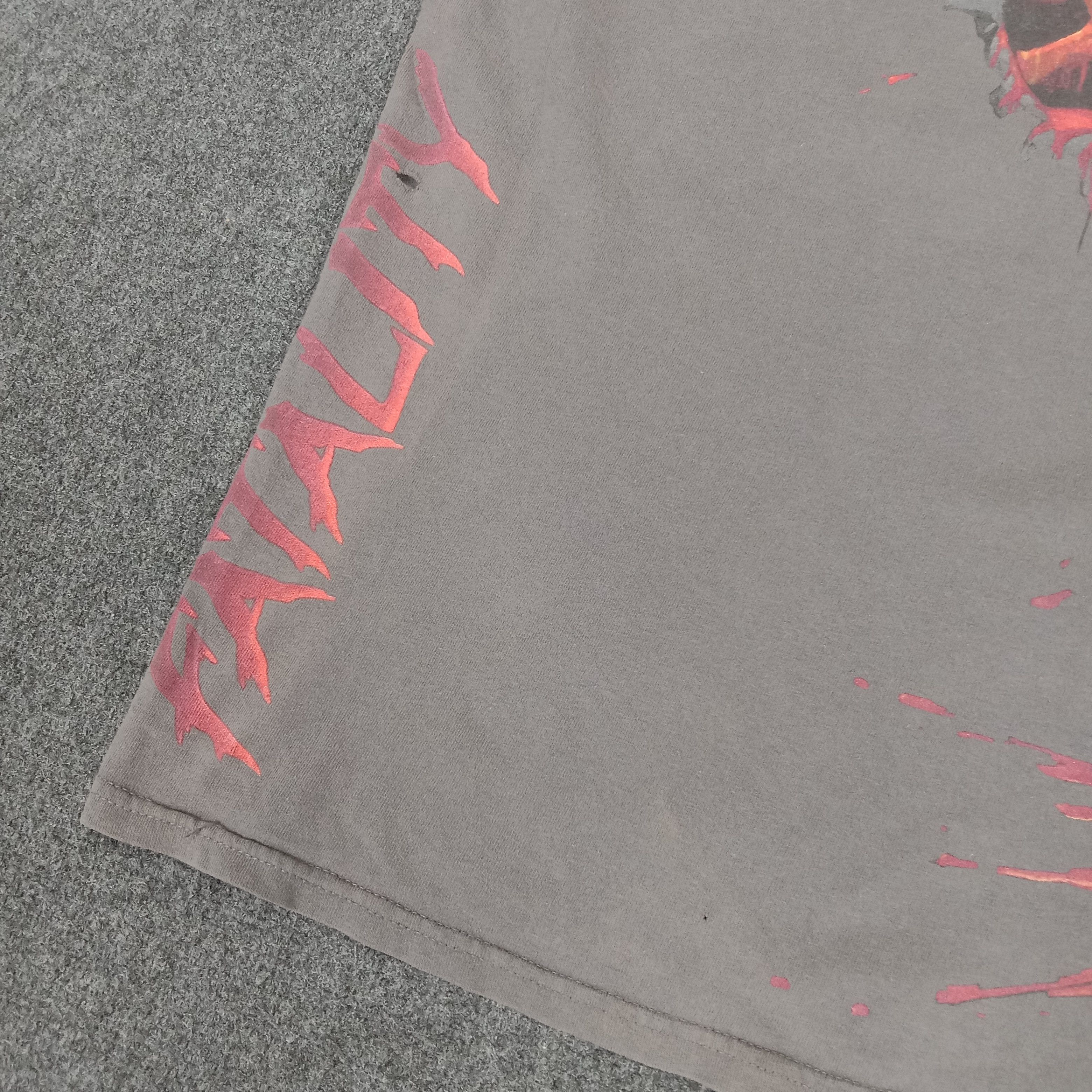 The Game × Vintage Mortal Kombat American Movie Game Horror Tshirt Size US L / EU 52-54 / 3 - 8 Thumbnail