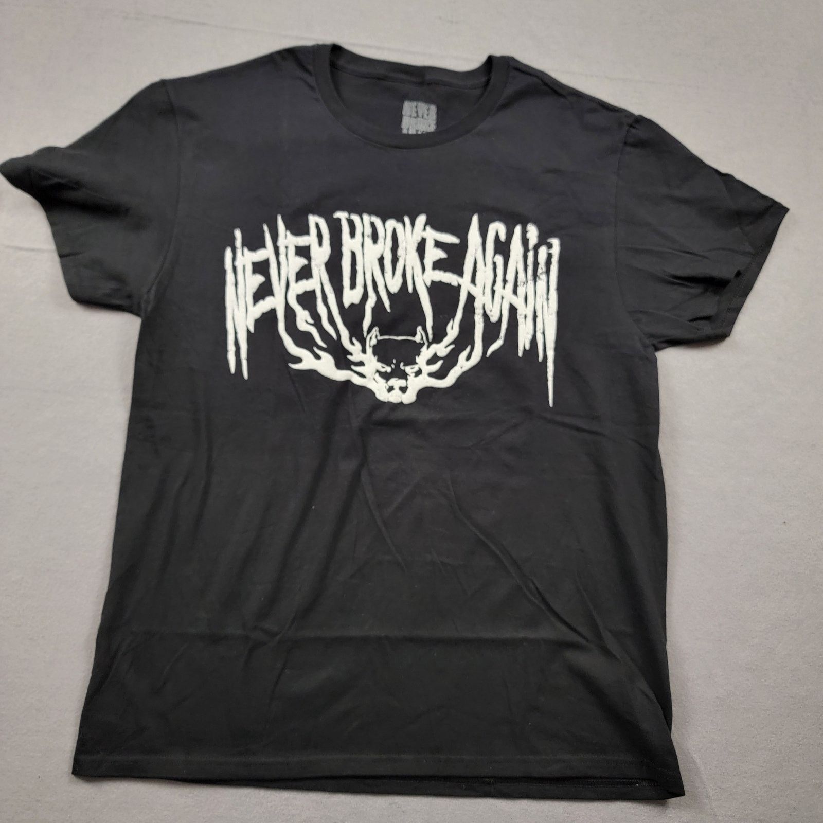 NBA Never Broke Again Only the Strong Survive Tee Black Sz L Size US L / EU 52-54 / 3 - 2 Thumbnail