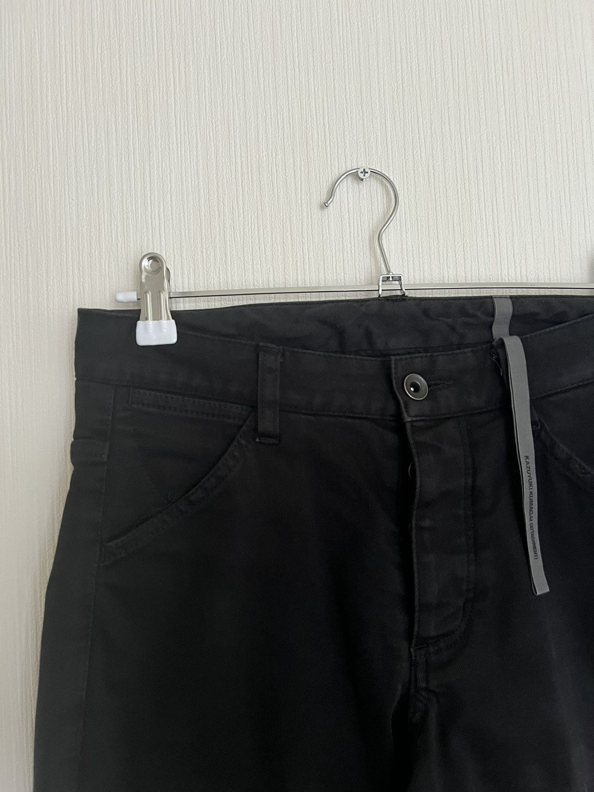 Kazuyuki Kumagai Attachment Attachment Kazuyuki Kumagai 🇯🇵 Post Apocalypse Slim Fit Pants Size US 29 - 4 Thumbnail